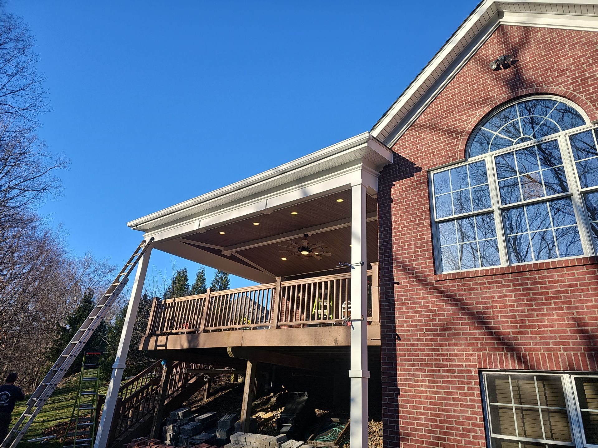 Hip Roof Build by Cousins Roofing Siding & Decks
