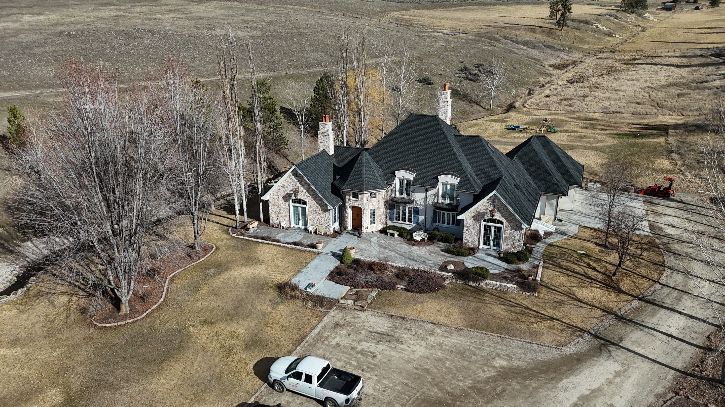 7,000 sq. ft. shingle roof  by Fisher Family Construction