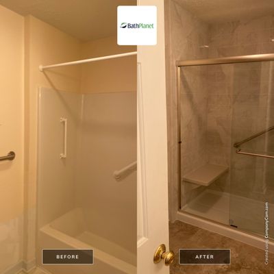 Tub to Shower