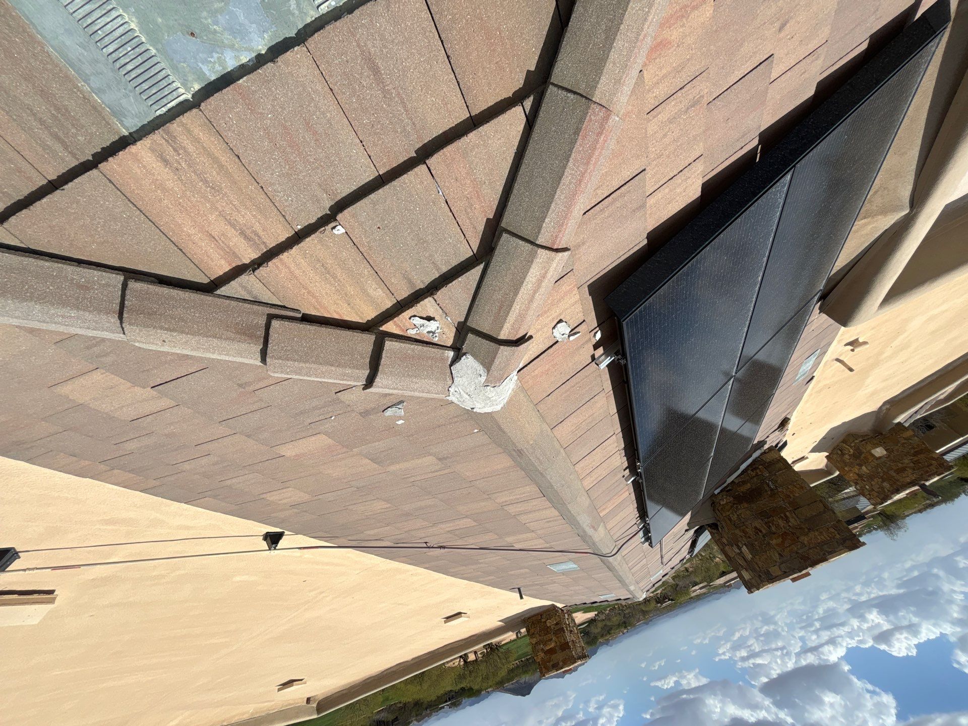 Residential Roofing Repair using Coating/Tile Roof underlayment by C&N Roofing INC