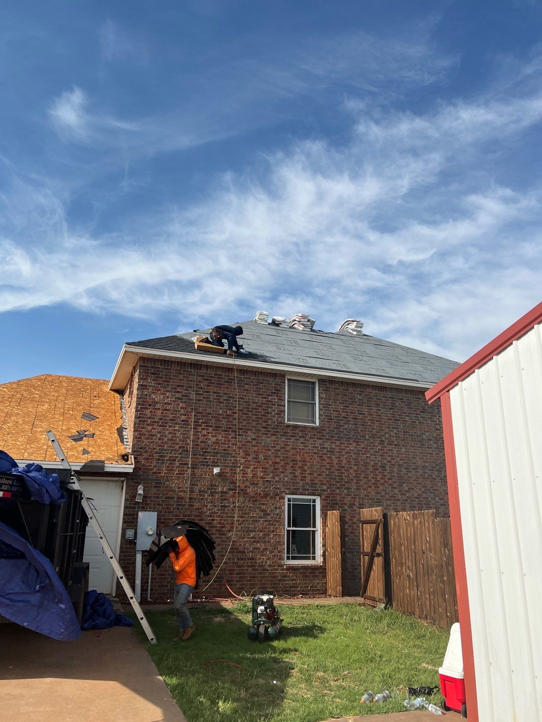 Residential Roofing Installation using GAF Armor Shield II by A & H Roofing and Contracting