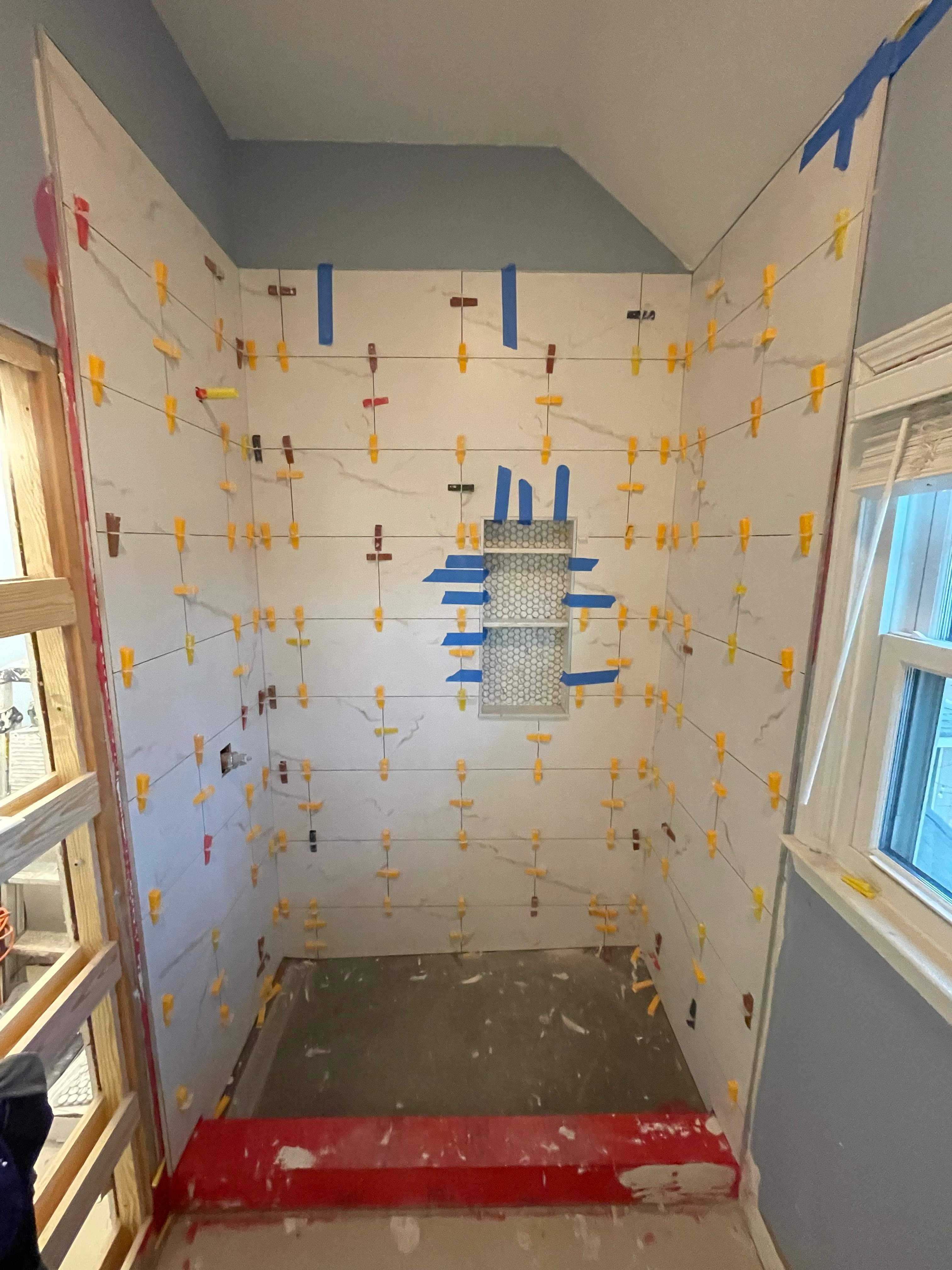 Hall bathroom renovation by Prudencio