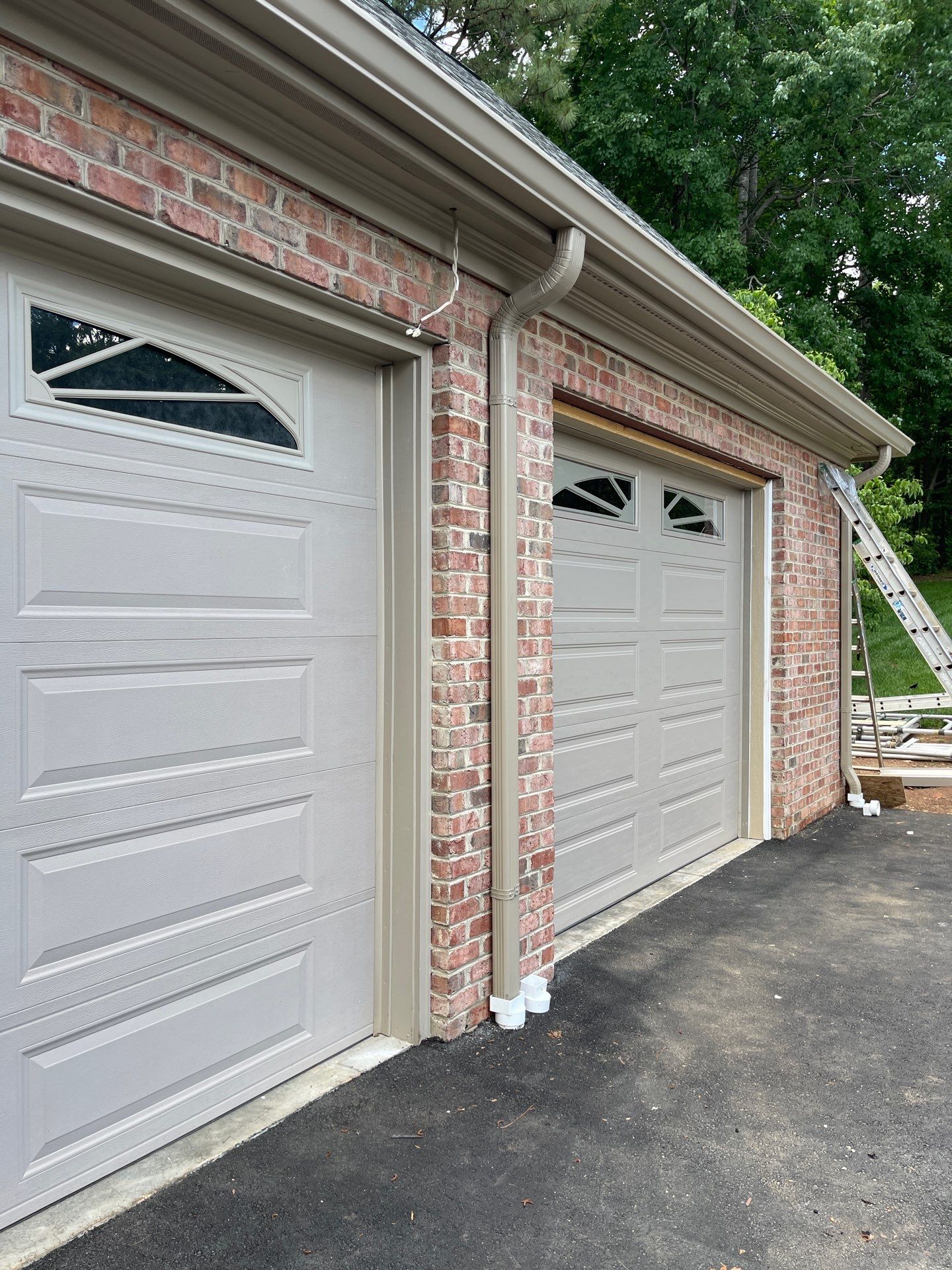 Beautiful 6" Seamless Gutter by Peak 2 Peak Services LLC
