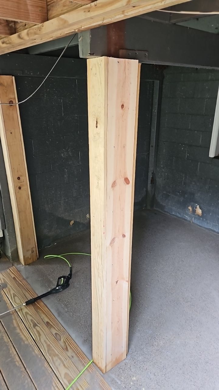 Windsor Blvd - Deck Installation by Pillar and Pine