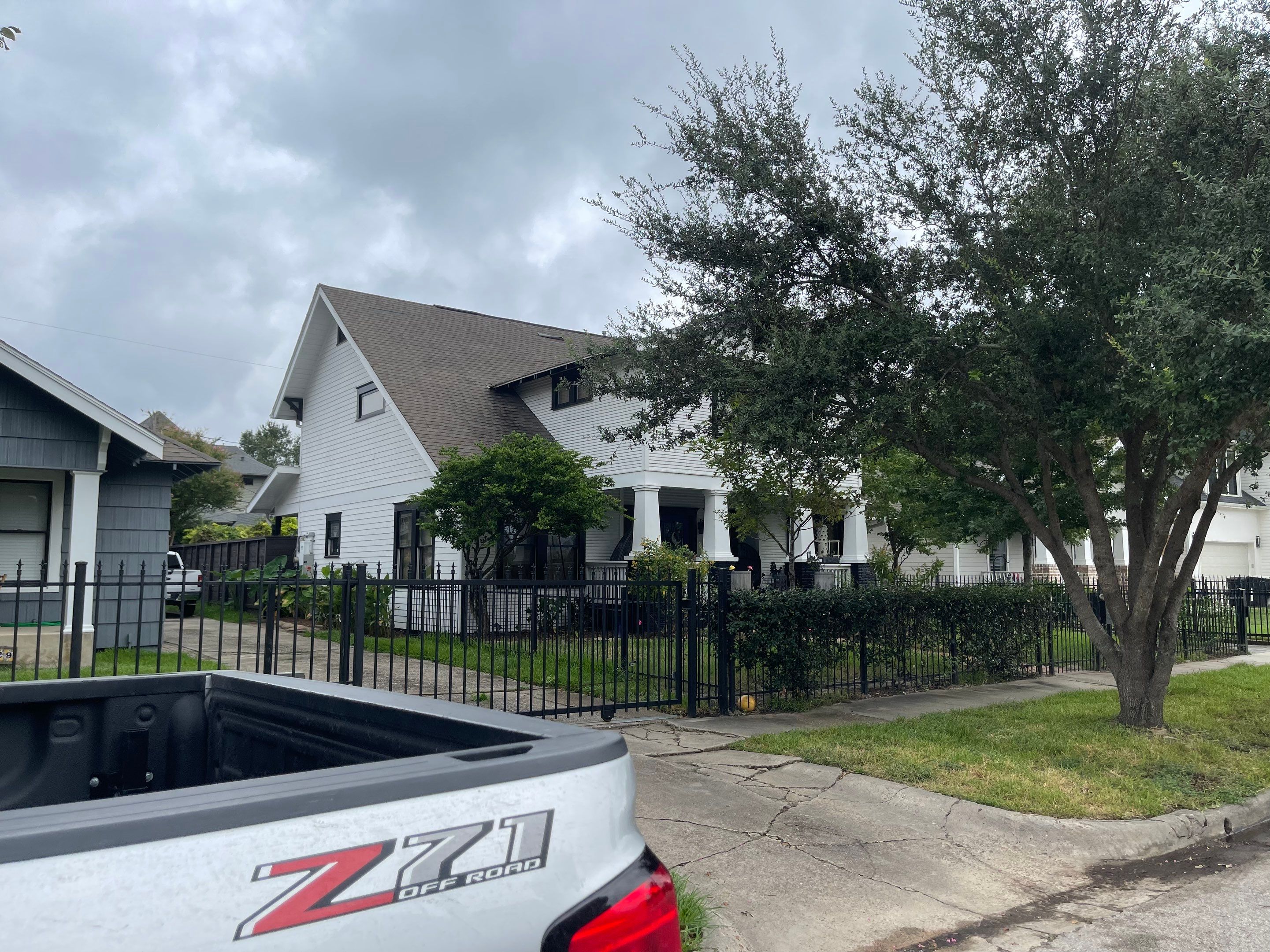 Houston Residential Roof Replacement Featuring GAF HDZ Shingles in Pewter Gray by Houston Roofing & Construction