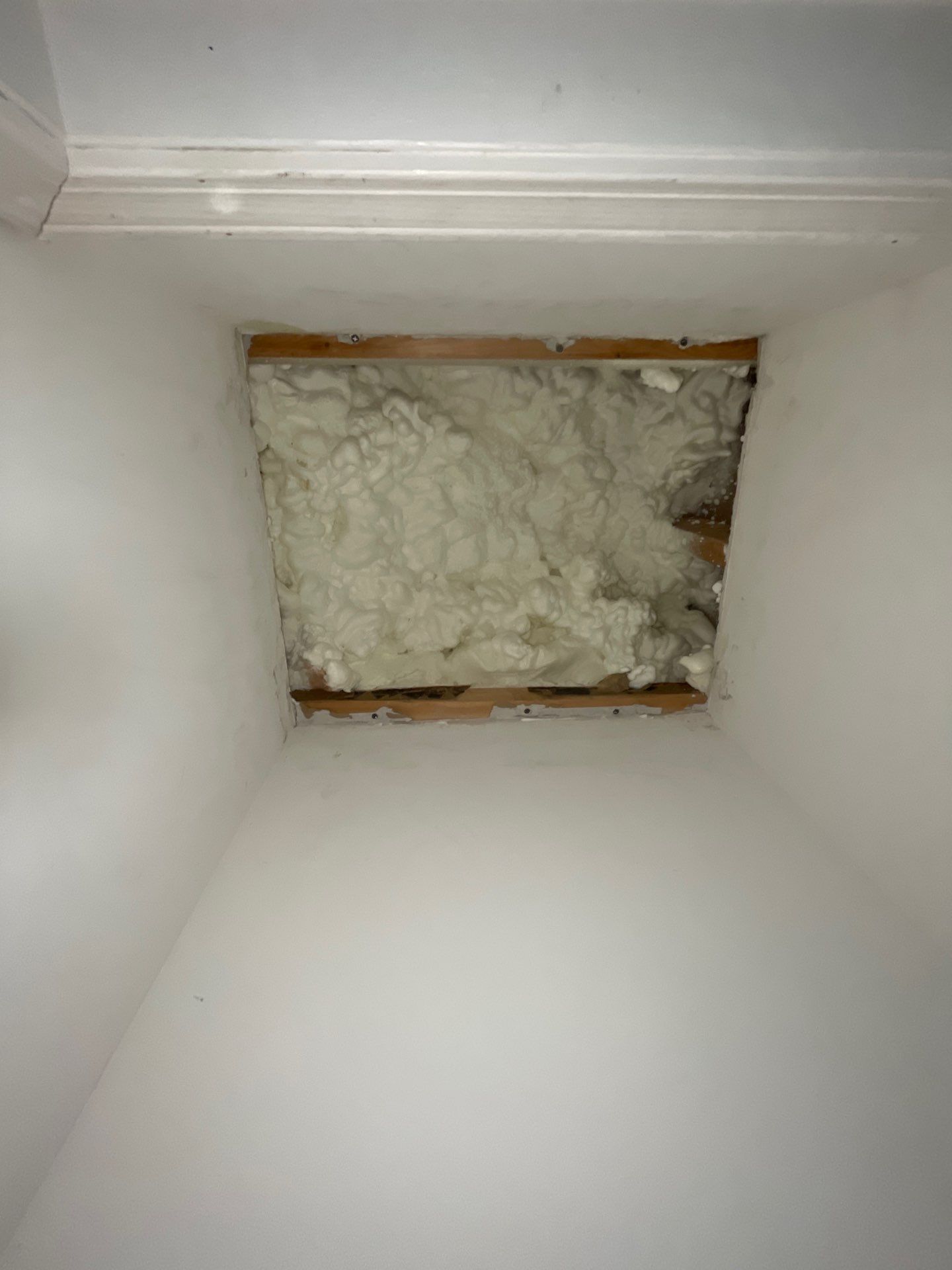 Attic Insulation using open cell spray foam by NYS Foam & Energy