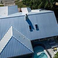24ga 1.5" Mechanical Seam Mill Finish by Total Roofing System The Metal Roof Experts