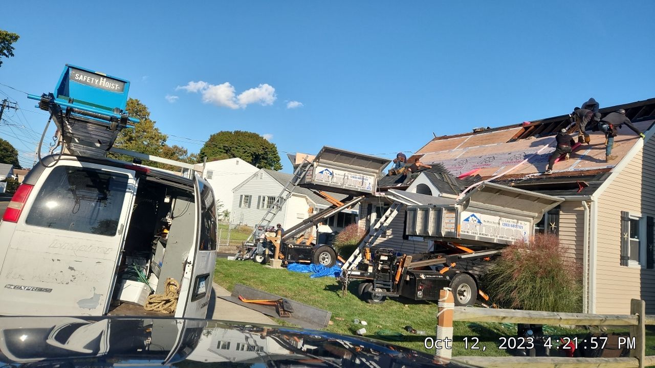 Residential Roofing Installation using Owens Corning TruDefinition Duration - Onyx Black by A Plus Exterior
