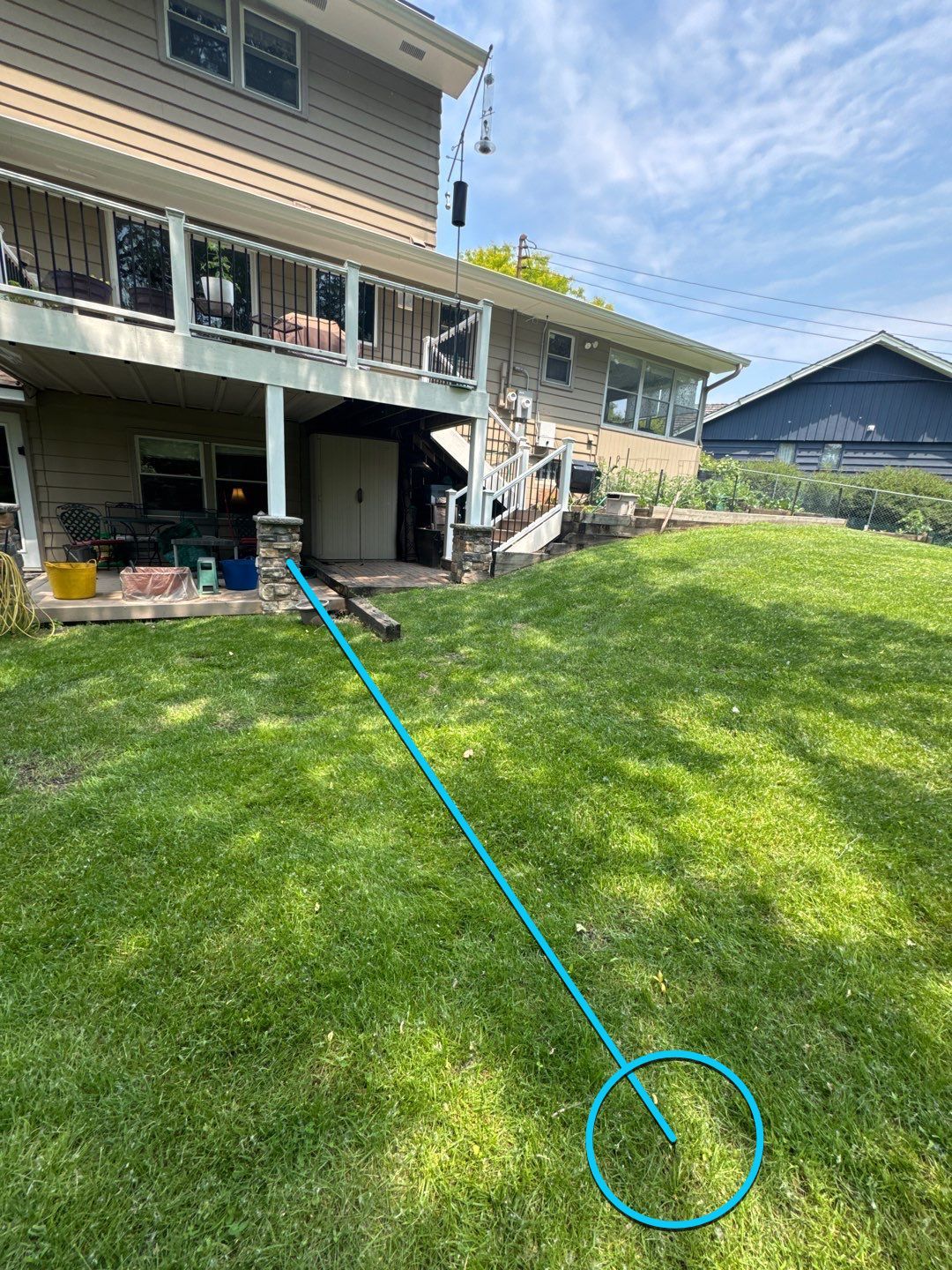 Richard’s Sump Pump Discharge Line Fix by Waterproofing Northeast