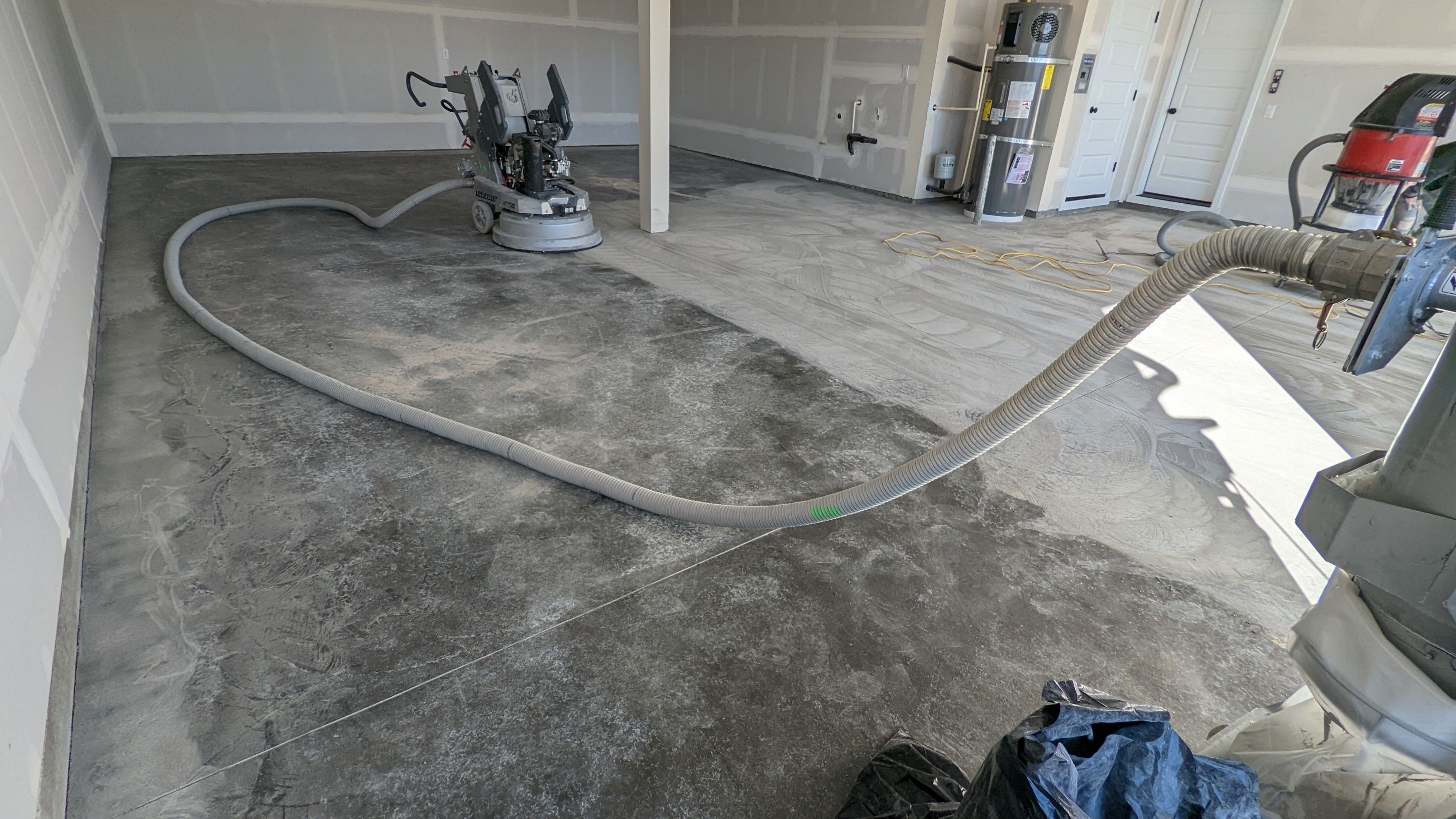 Garage Transformation using Nightfall and the Penntek Evolution System by Croc Coatings, LLC