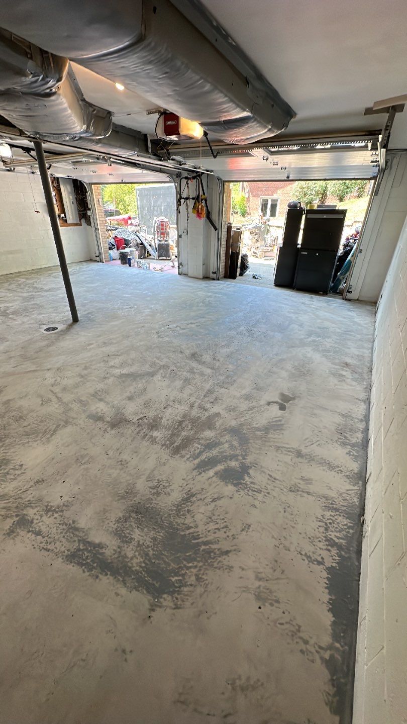 Porch, steps and Garage Project in Crafton by Floors in a Day, Inc