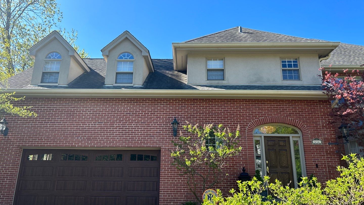 dryvit / eifs cleaning, and copper stain removal by Northern Power Washing LLC.