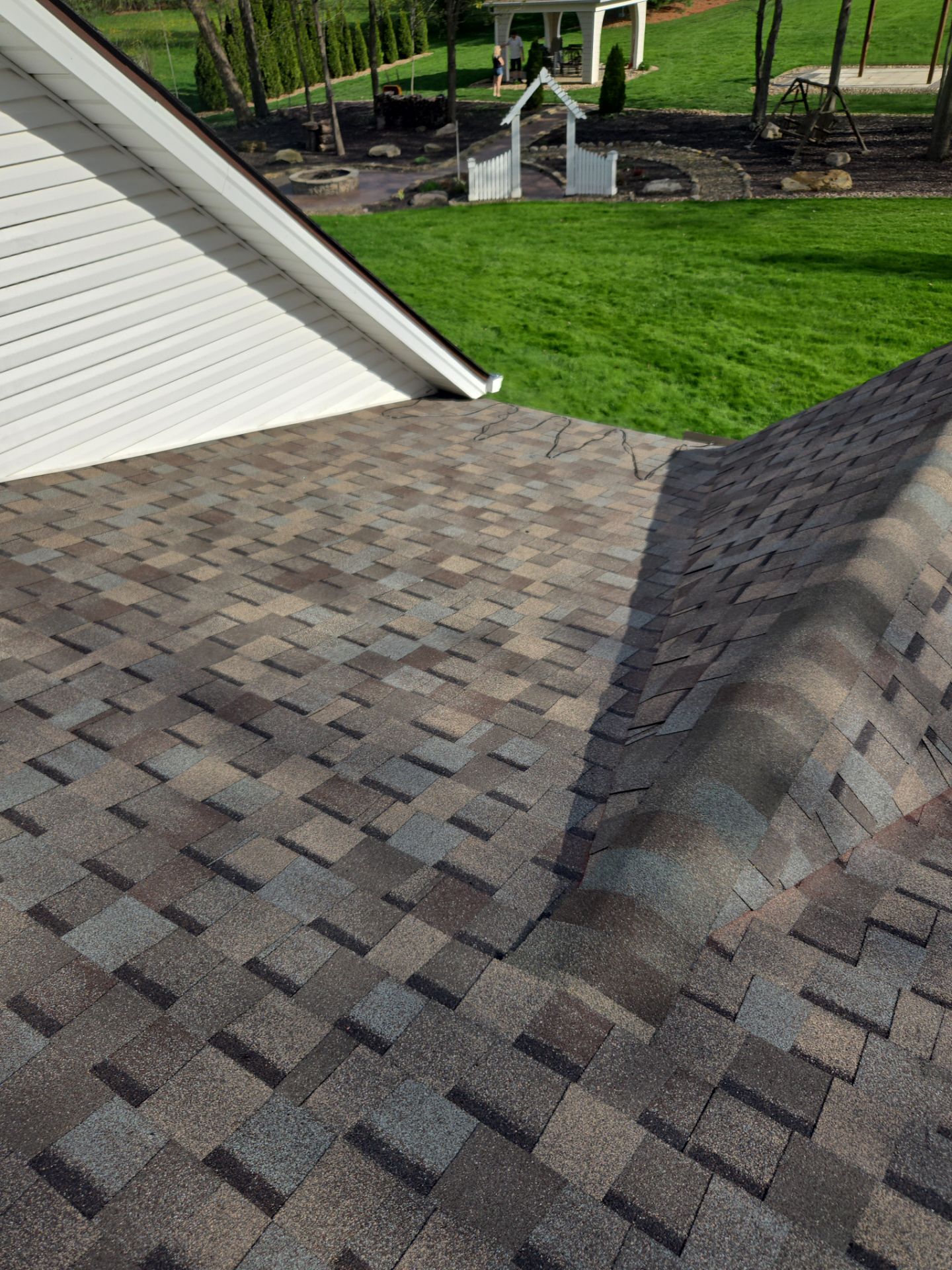 Atlas Pinnacle, Color, Majestic Shake, Drip Edge, Color, Royal Brown by Eagle Eye Roofing