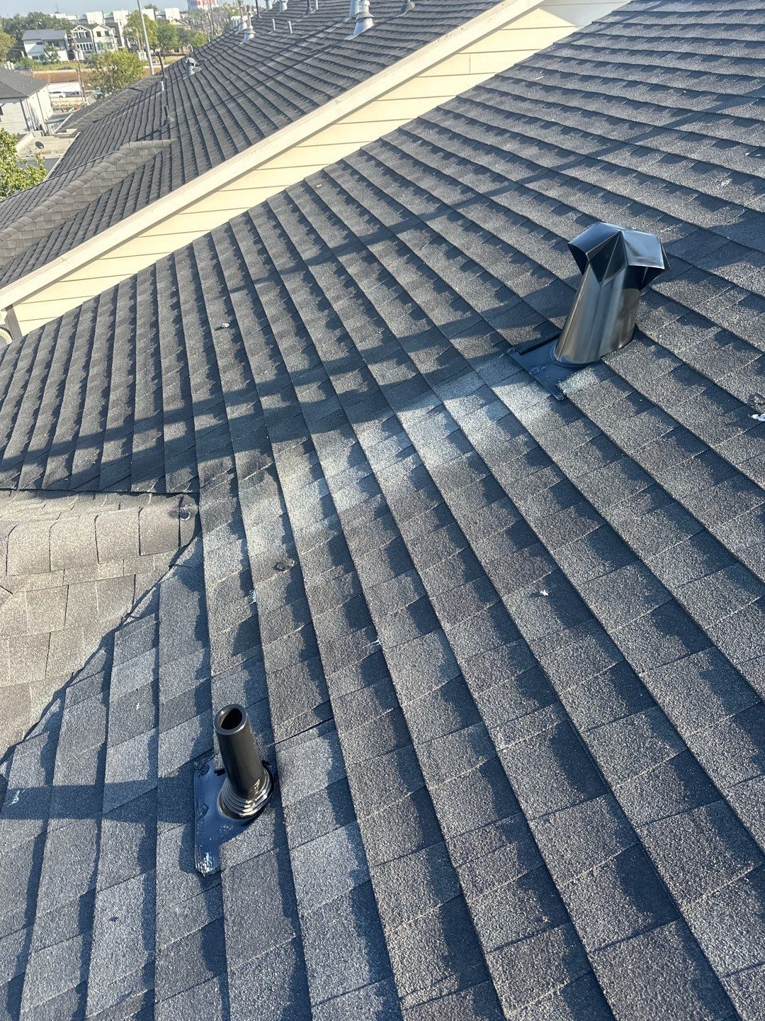 Hail Damage using Owen's Corning Duration (Lifetime) Shingles by Roof Repair Company