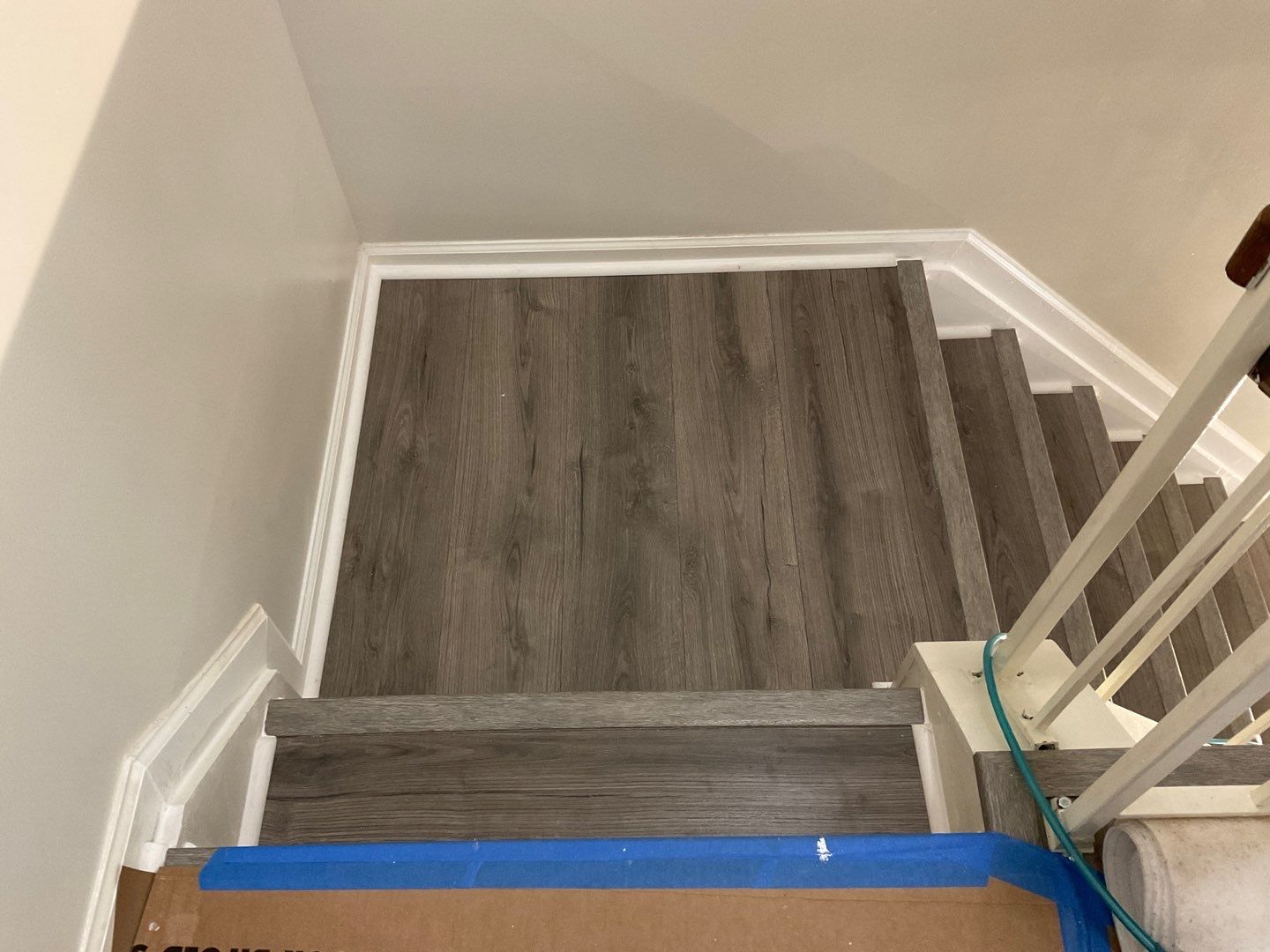 Bathroom Remodel using Two new bathroom design and new floors by Alpha Design Services