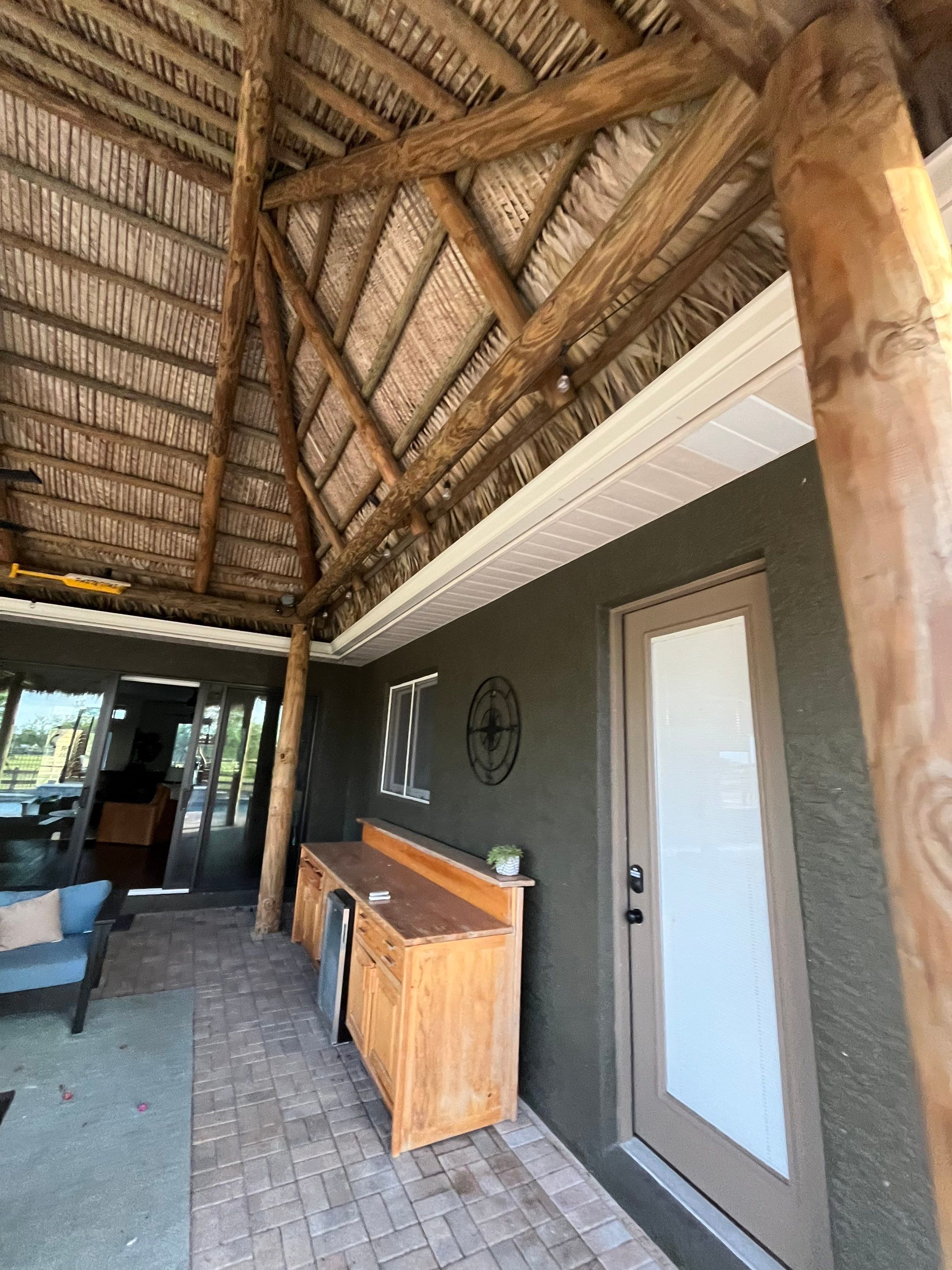  7-inch White seamless gutters and downspouts in Myakka City FL by Gutter Professors