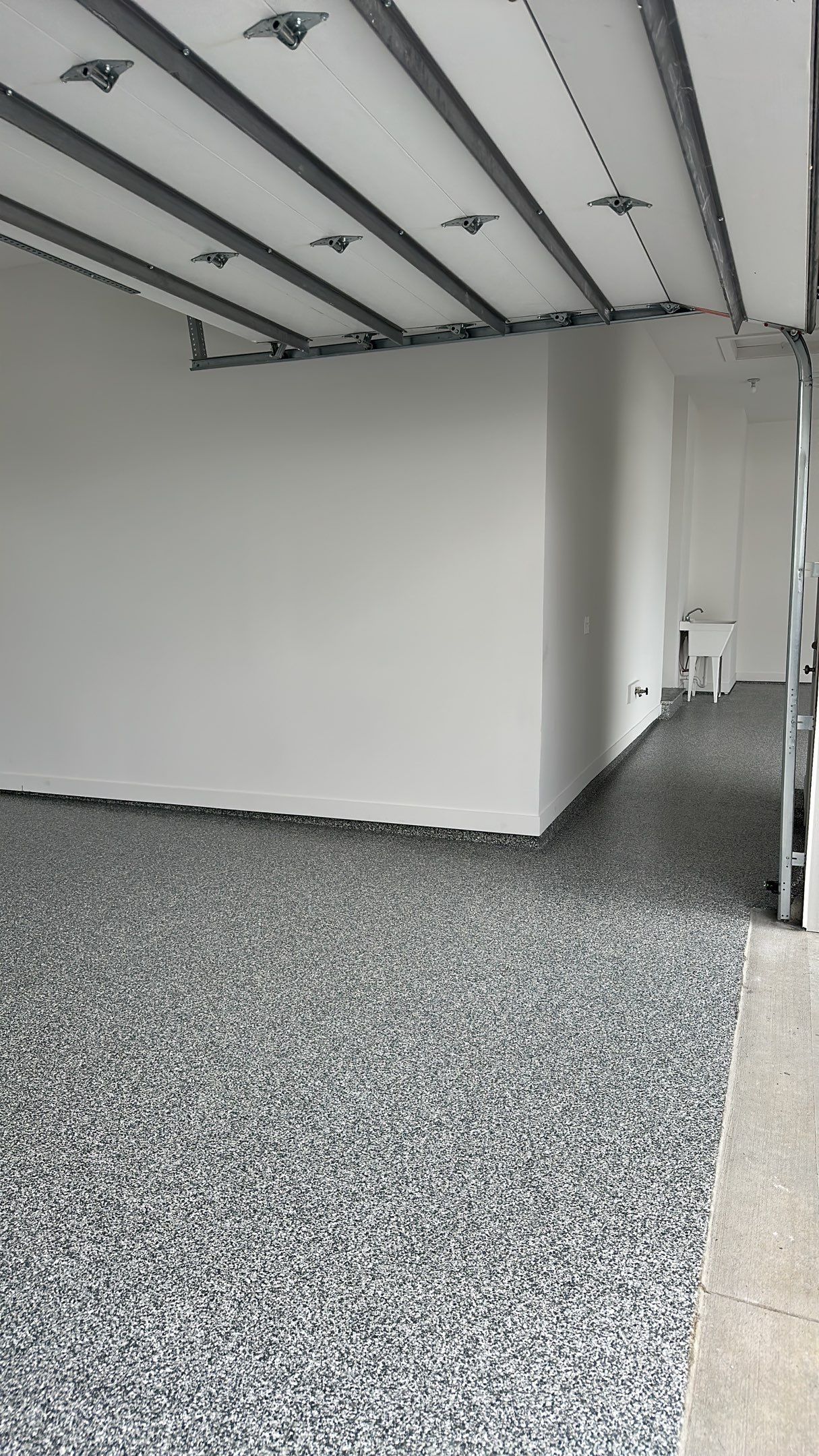 John B upgraded his garage with cabinets and  Banner Garage Floor  by Banner Garage