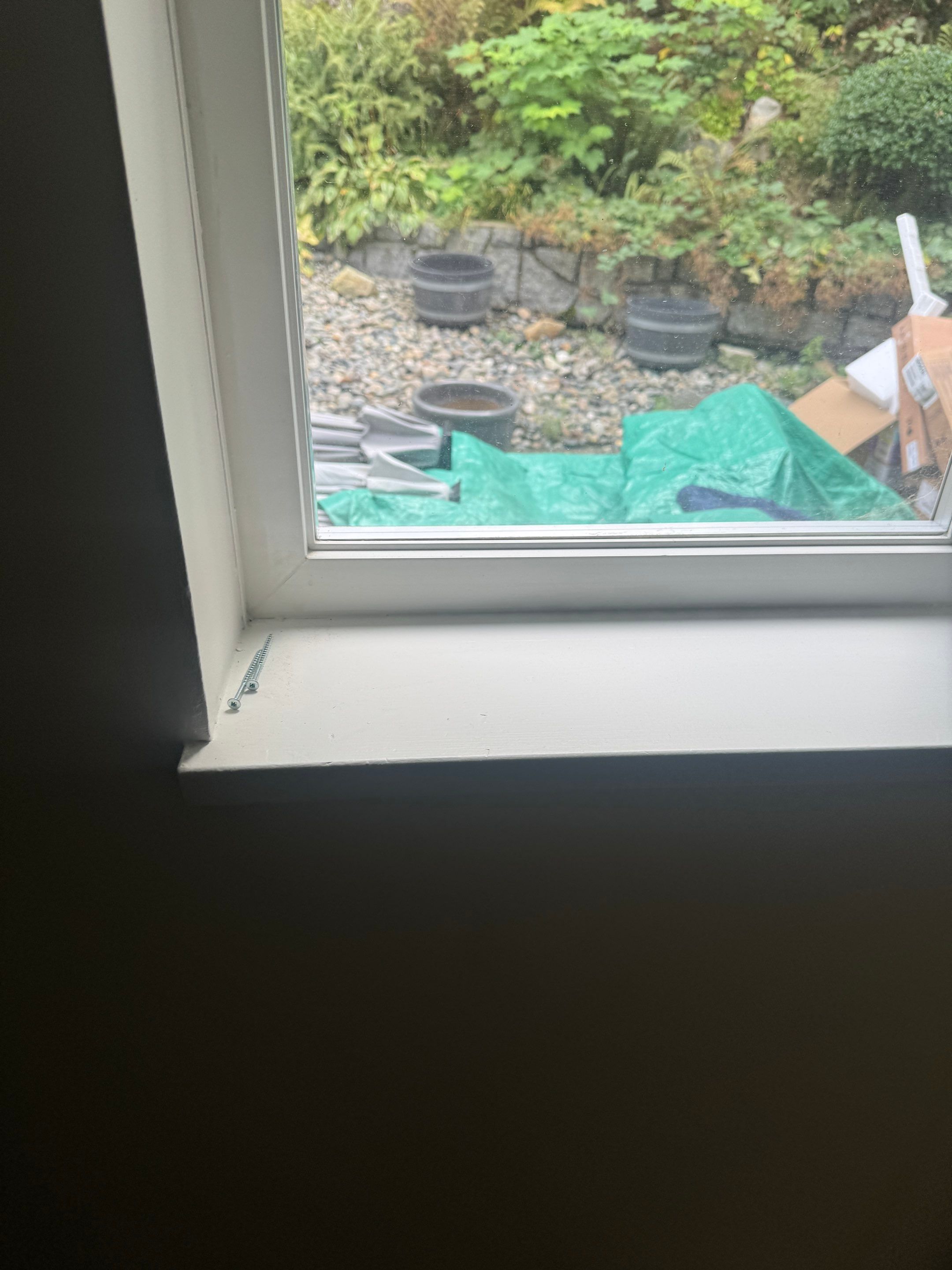 West Vancouver Custom Millwork: Heat Pump Trim & Window Finishing by YVR Construction Group