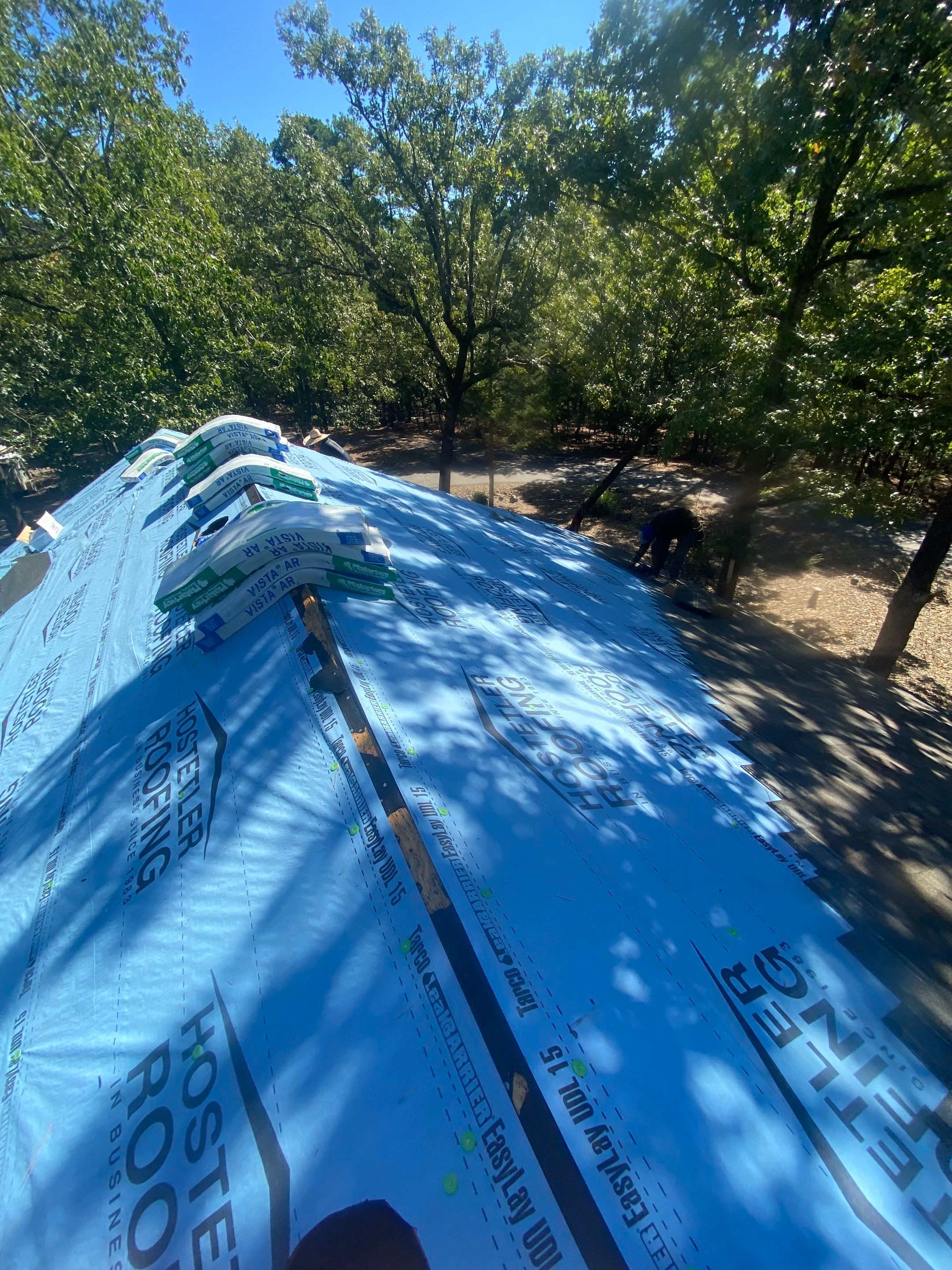 Residential Shingle Reroof using Malarkey Vista by Hostetler Roofing
