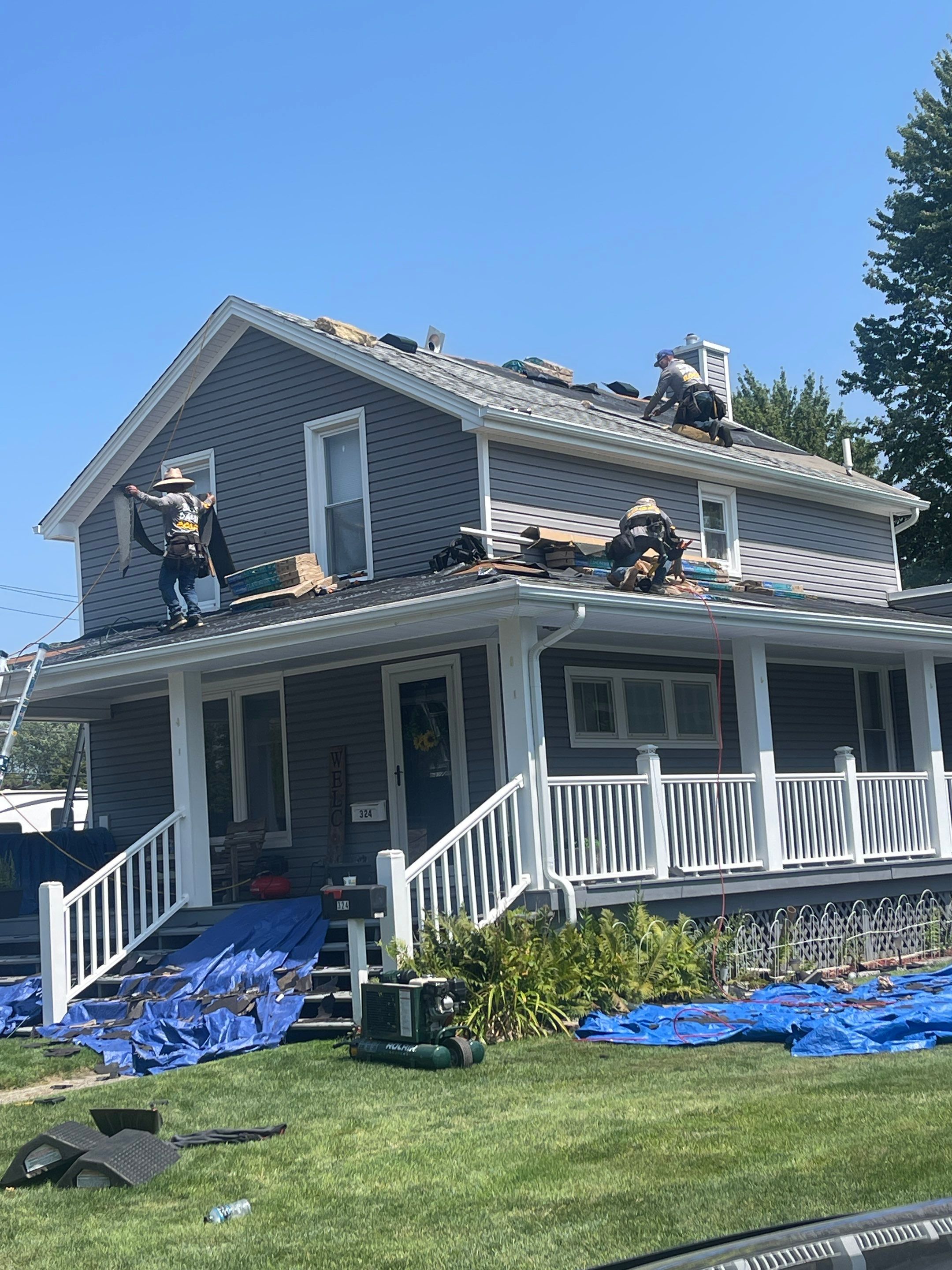 Residential Roofing Installation using Certainteed Landmark - Cobble Stone by JNR Roofing LLC