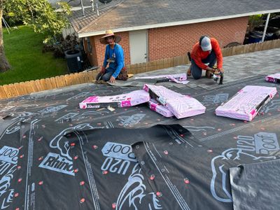Residential Roofing Repair using Owen's Corning Duration (Lifetime) Shingles
