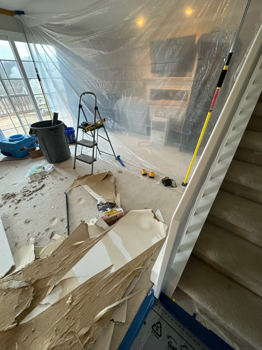 Project in Wixom by EzDry Water Mitigation & Property Restoration