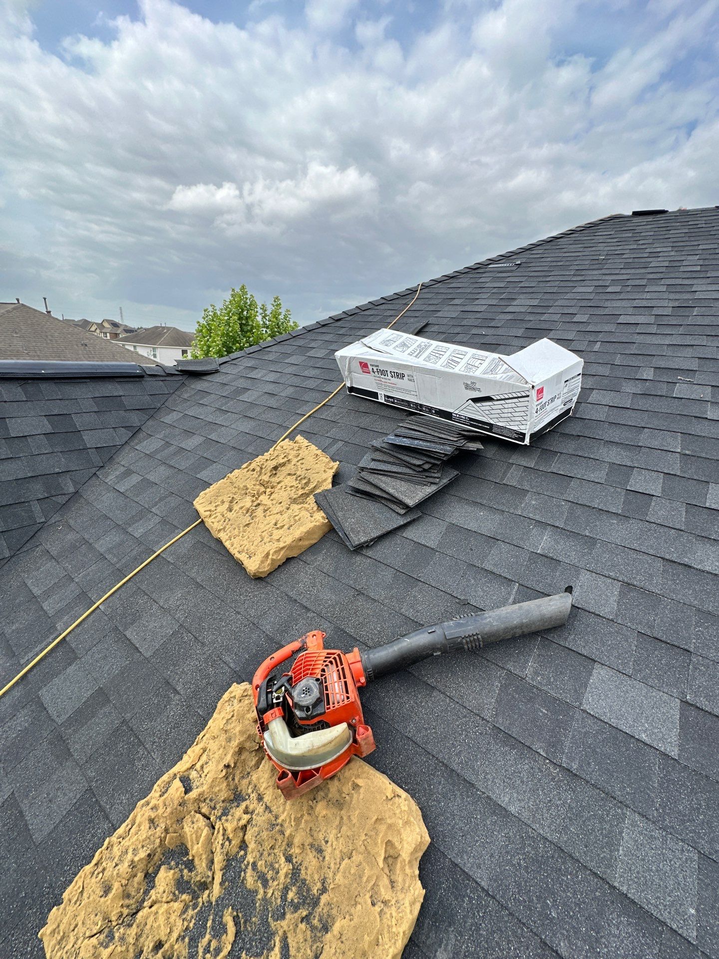 Project in Katy by Motion Roofing