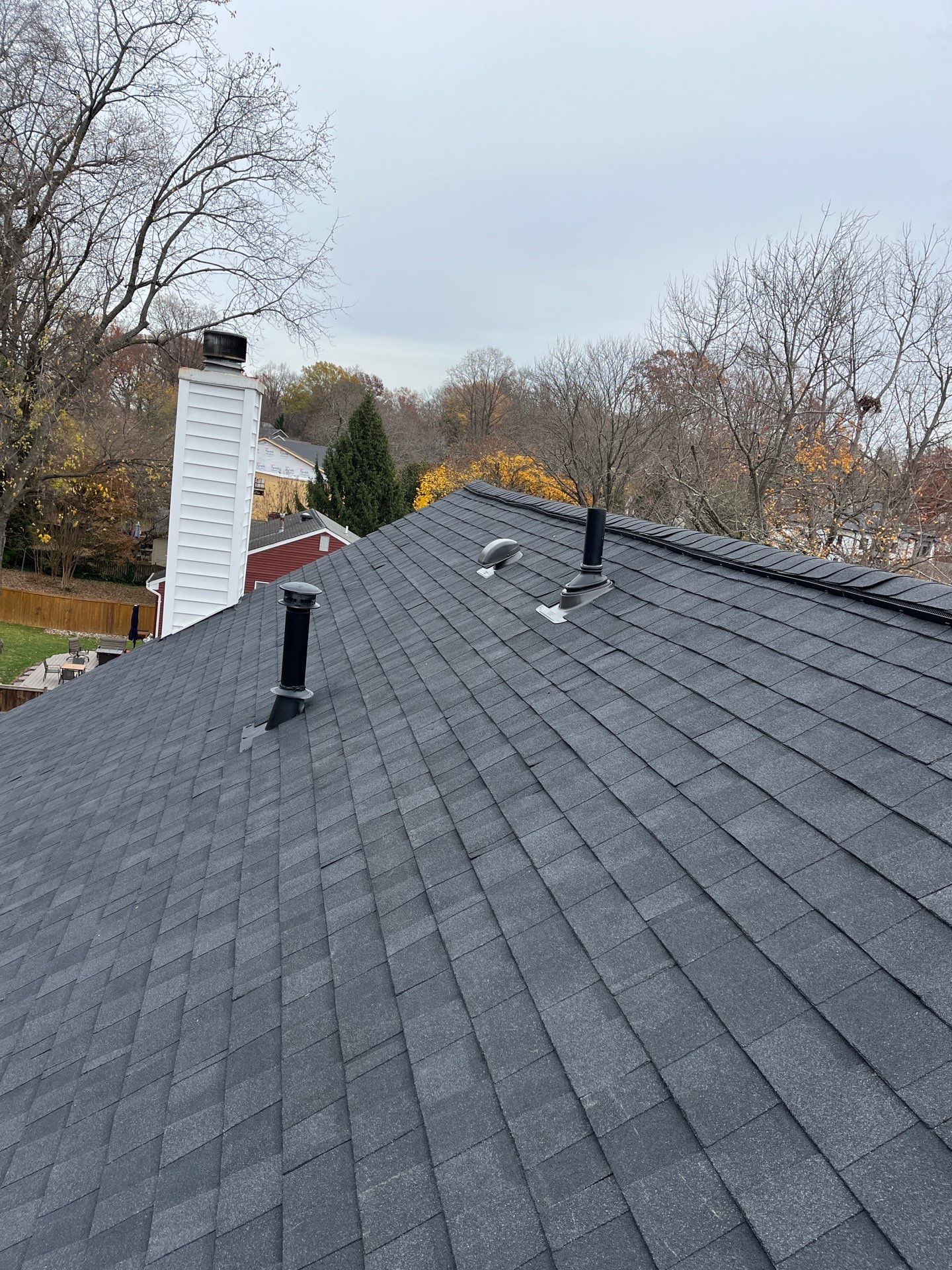Falls Church: Residential Roof Replacement with CertainTeed Landmark Pro in Max Def Charcoal Black by RM Banning, Inc.