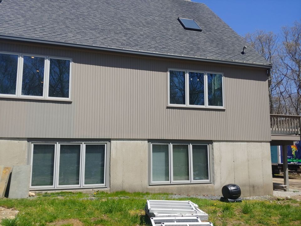Gutter Installation using 6" Box Style Aluminum Gutter in Westport, MA by Gutter Pro Enterprises