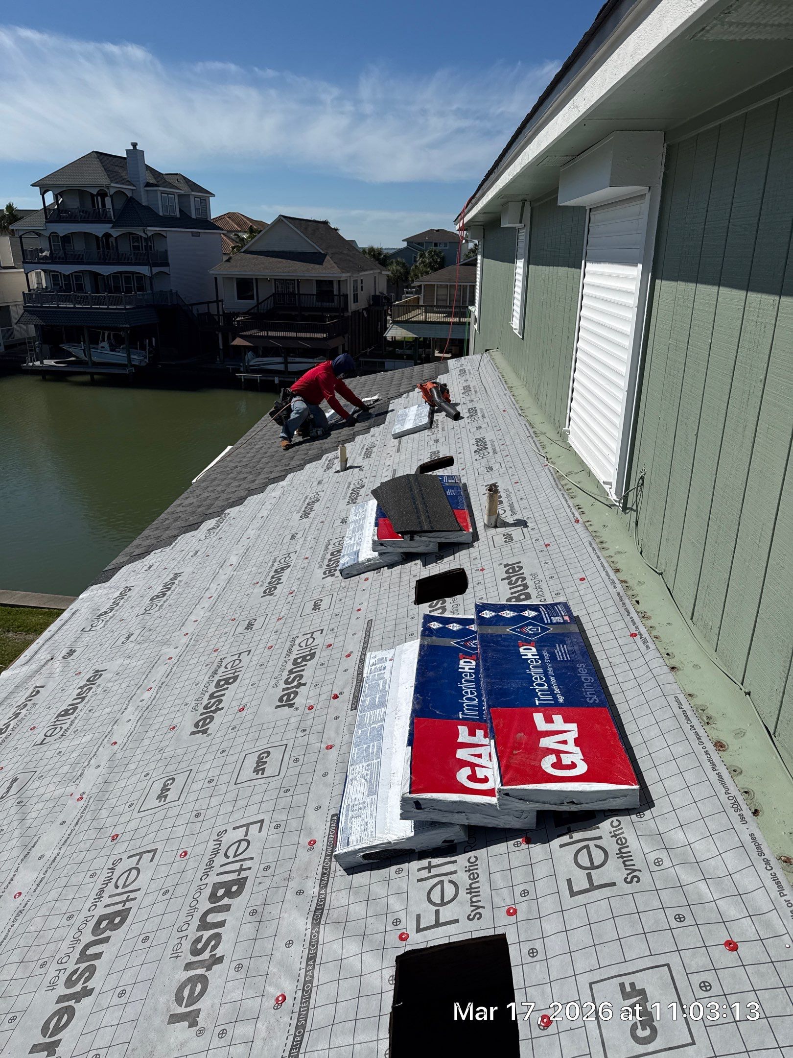 GAF HDZ - Slate by Elite Roofing LLC