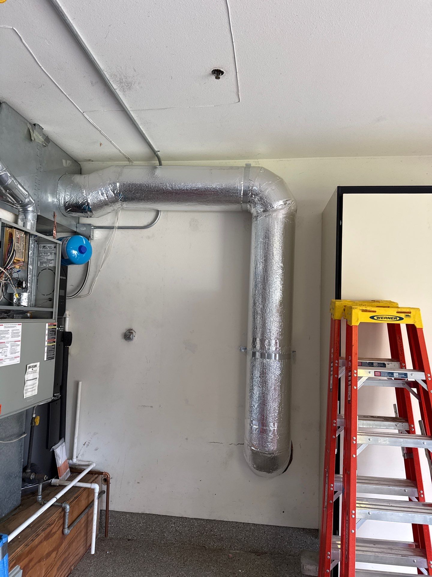 Sonoma HVAC System Maintenance and Flexible Ducting Repair by Green Core Heating & Air