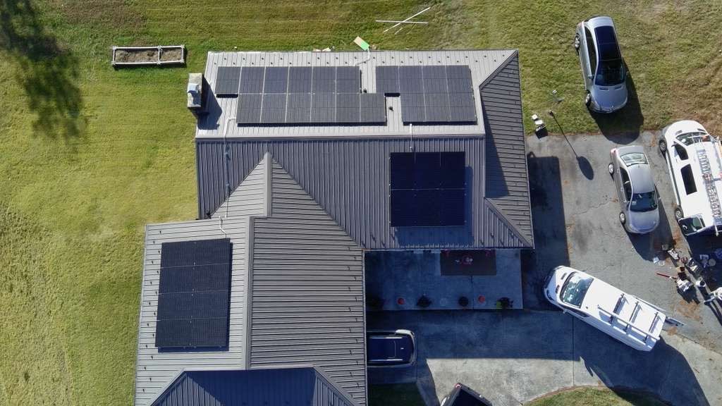 Project in Martinsville by Trident Solar