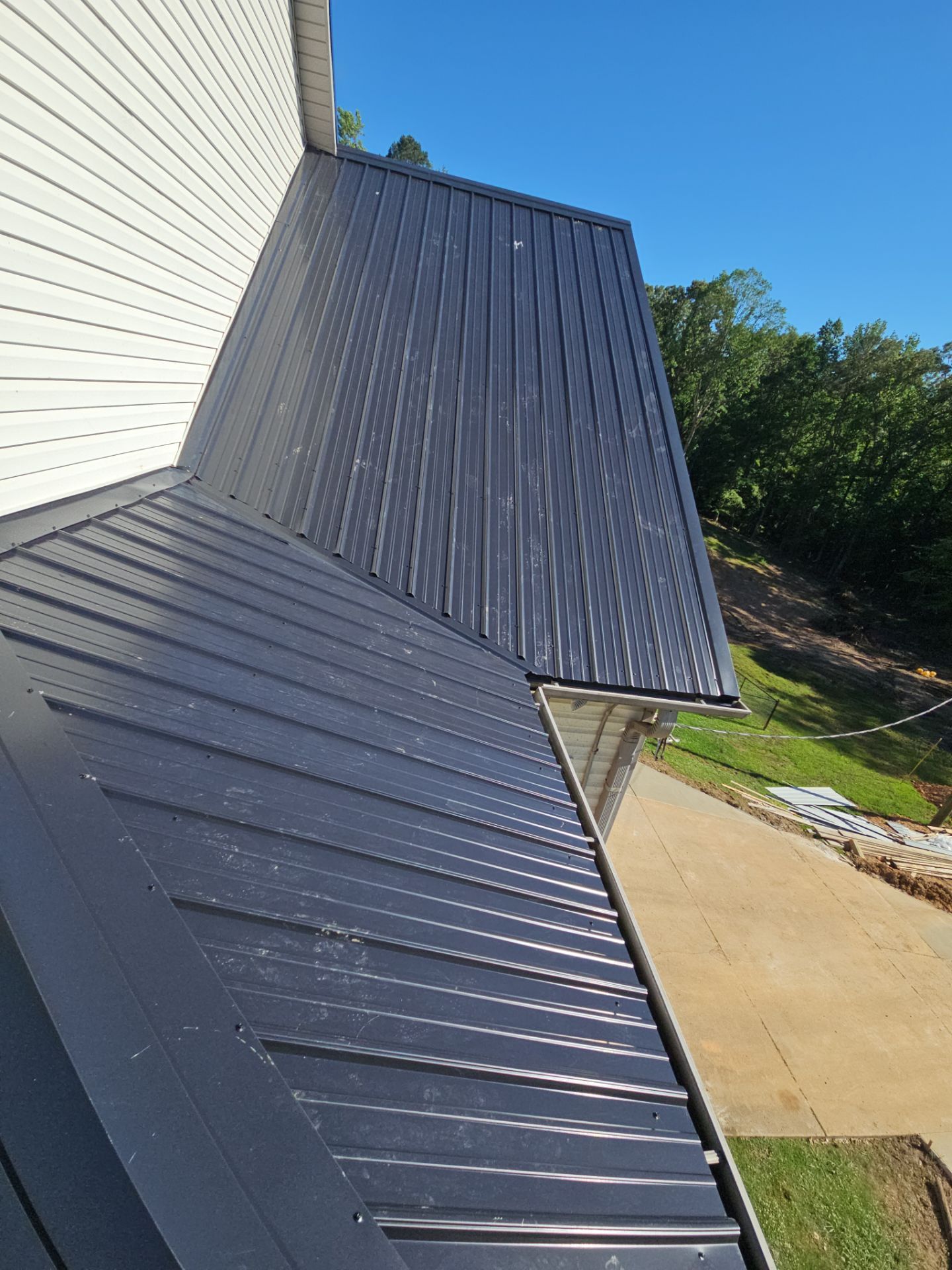 Metal Roof Replacement in Bessemer (Black) by The Roofing Dudes