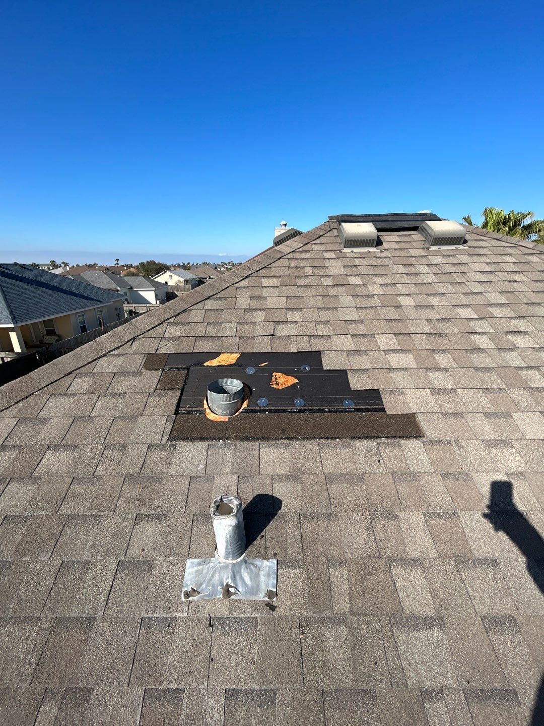 Residential Roofing Repair using Attic Vents by Lighthouse Roofing