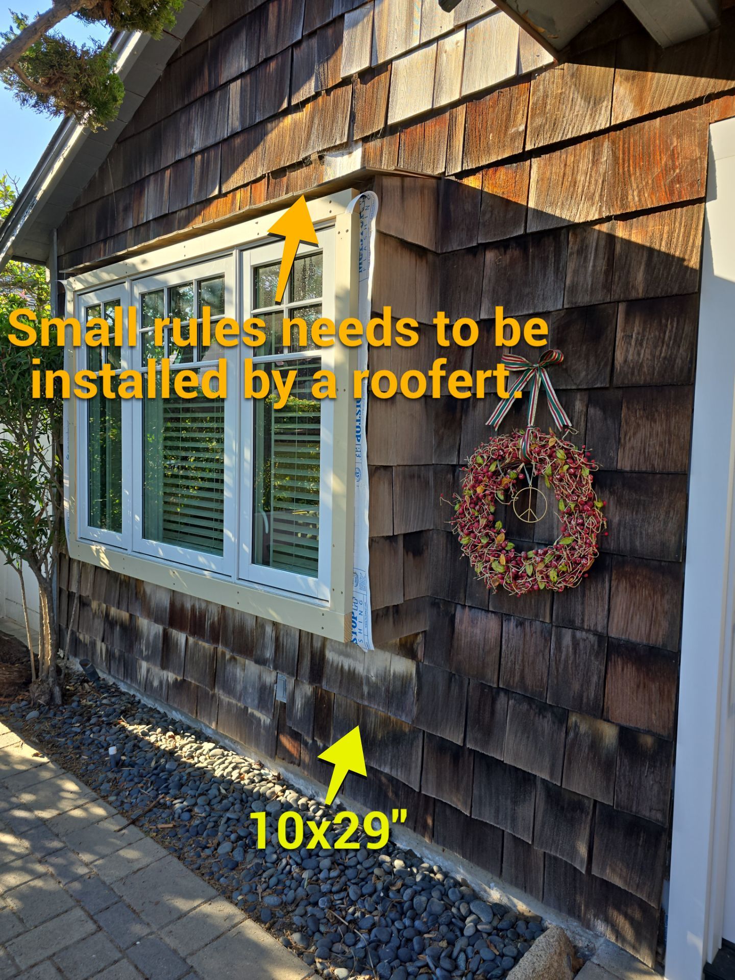 Pre-finish shingles by New Era Siding Inc 