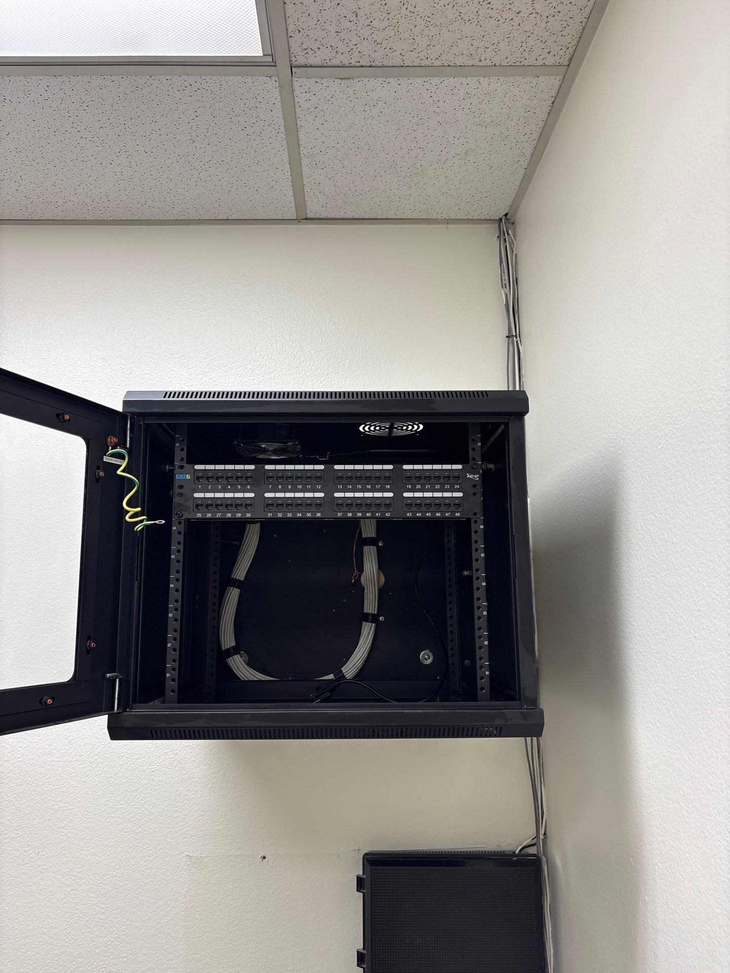 Commercial Office and Laboratory Structured Cabling in Rancho Cucamonga by Ring and Ping Inc.