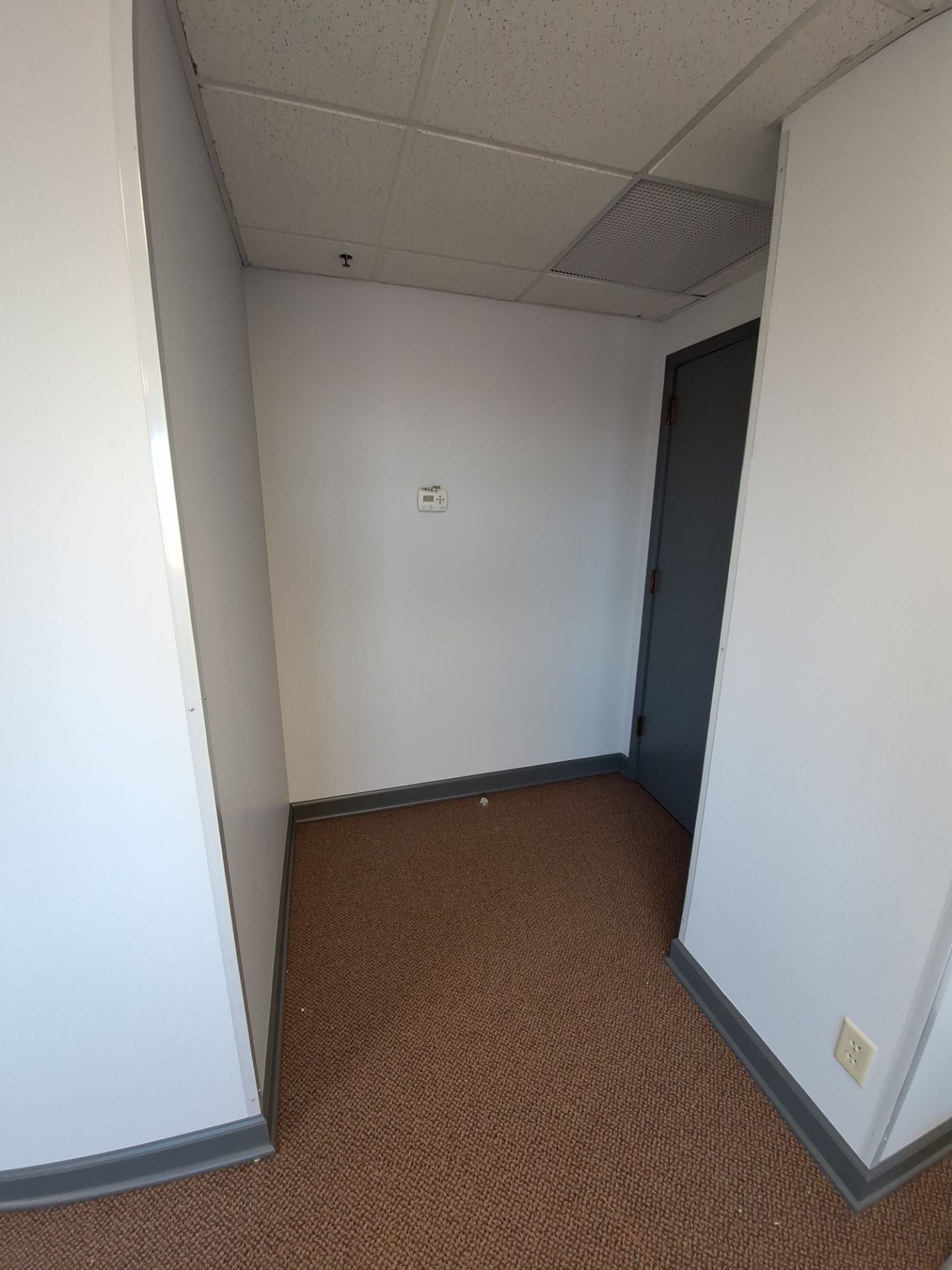 Interior Office Painting & Wall Repair in Downtown Muskegon by Gordon Painting