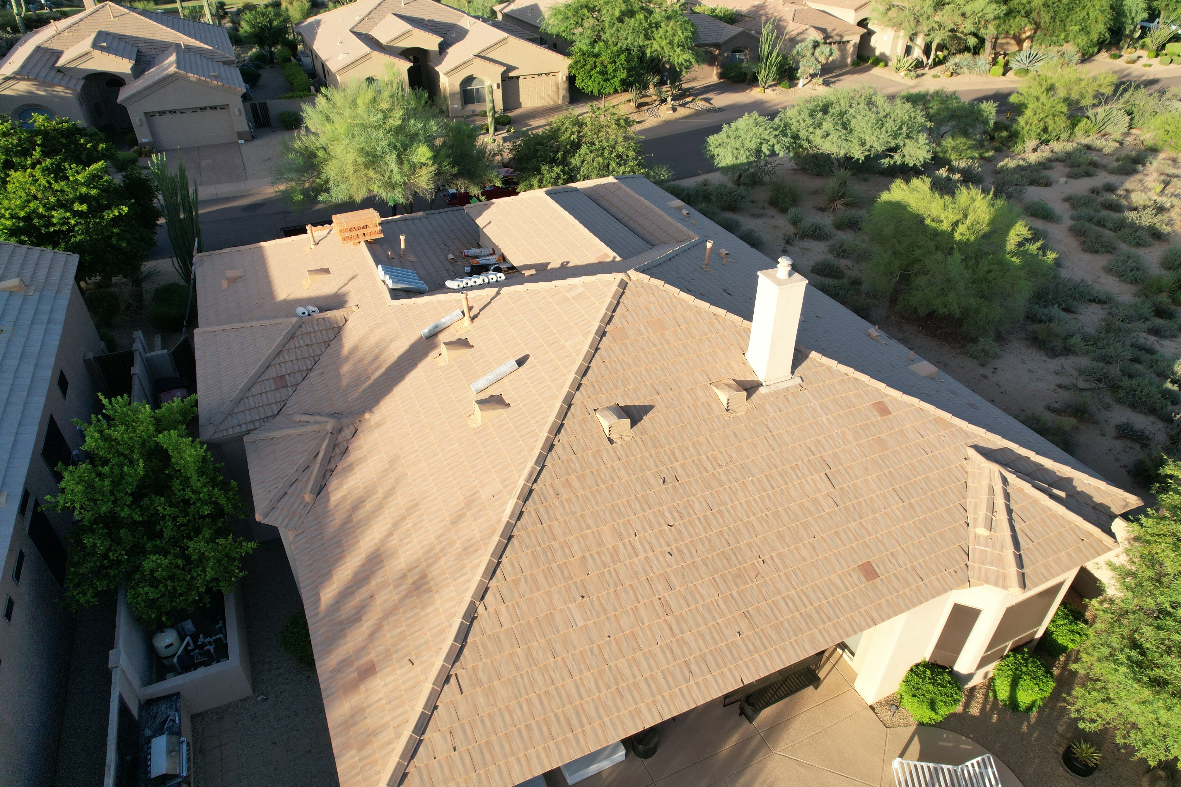 Project in Scottsdale, AZ by Showtime Roofing & Coatings LLC