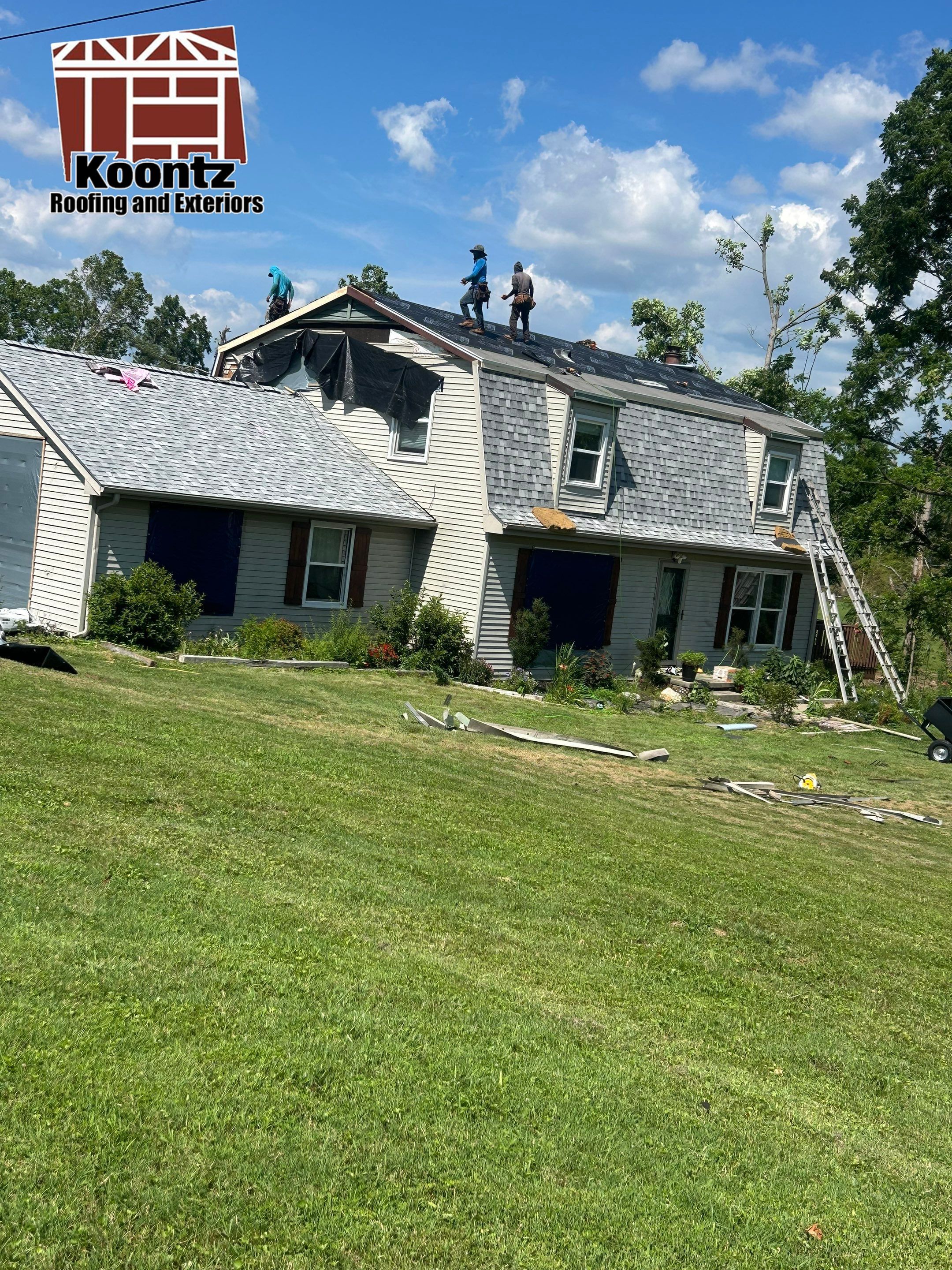 Roof & Exterior Installation by Koontz Construction