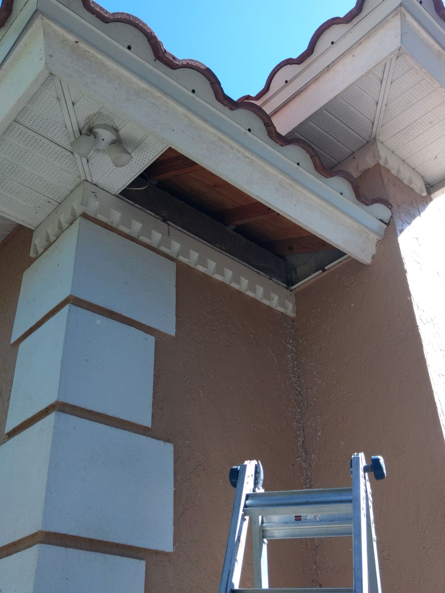 Soffit and Fascia Installation in Longboat Key, FL by Gutter Professor by Gutter Professors