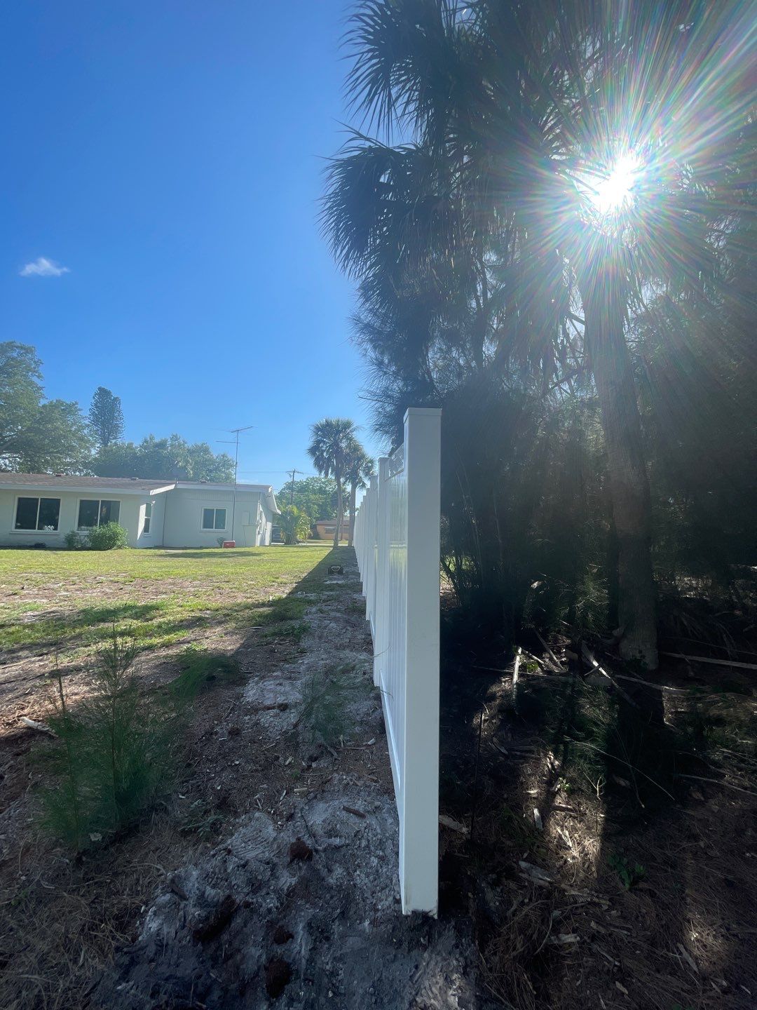 Venice, FL 6ft. Tall White Vinyl Privacy Fence by Asap fence and gates, LLC