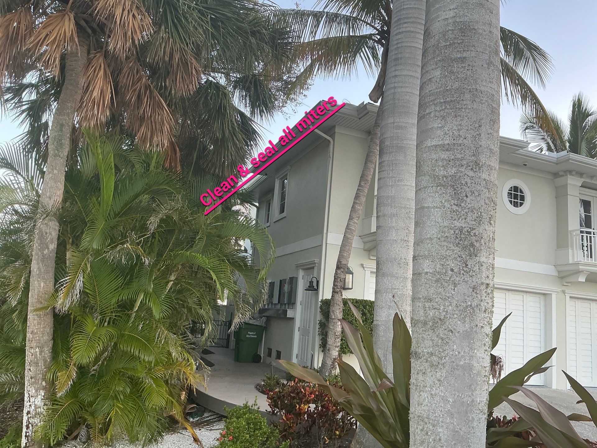Cleaning Gutters in Sarasota FL by Gutter Professors