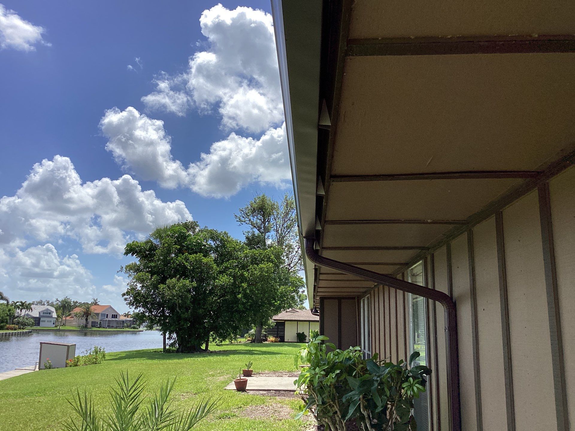 Custom Bronze Gutters Installation in Fort Myers FL by Gutter Professors