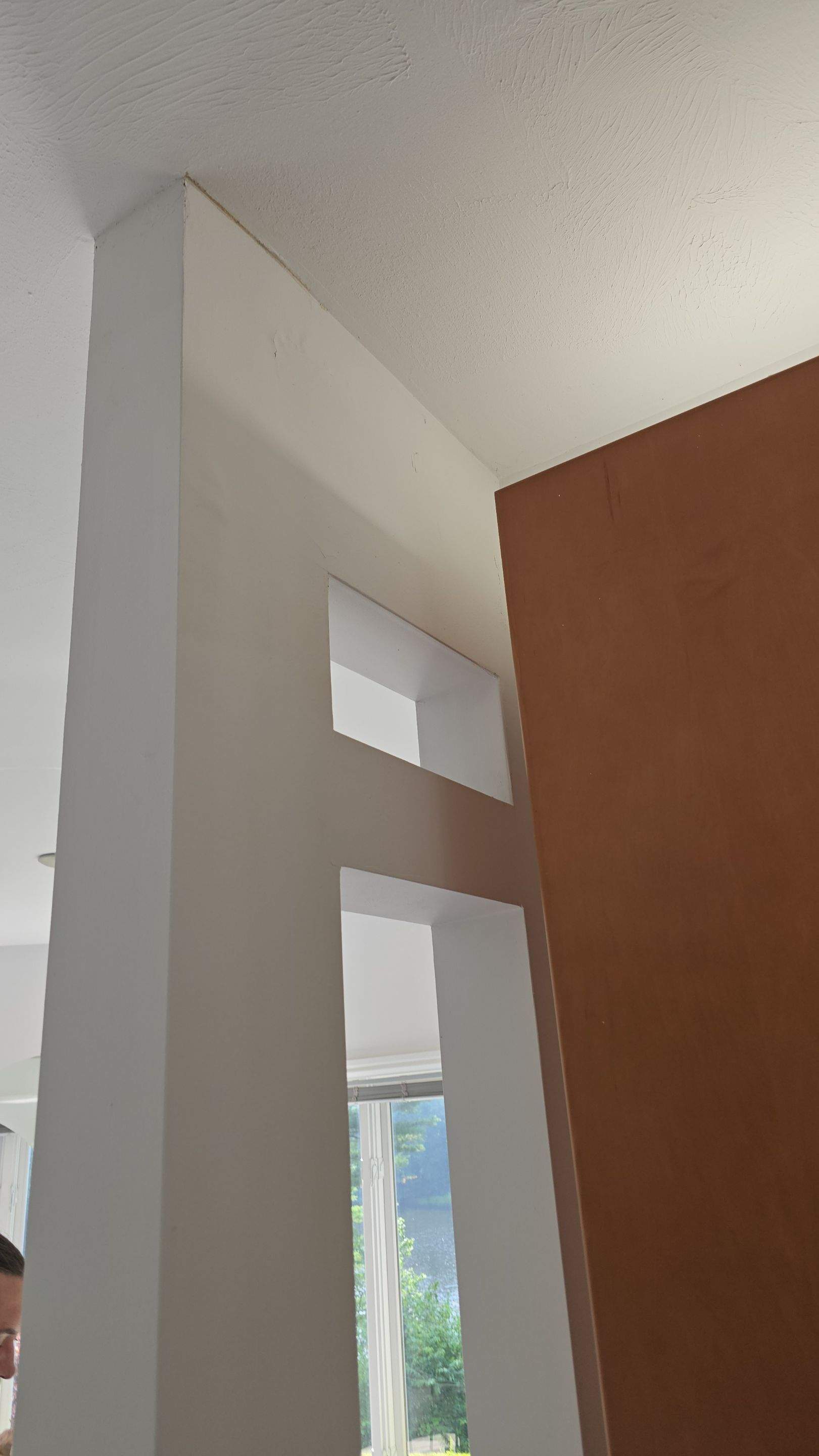 Bedford Residential Interior Painting and Ceiling Water Damage Repair by The Persnickety Painters