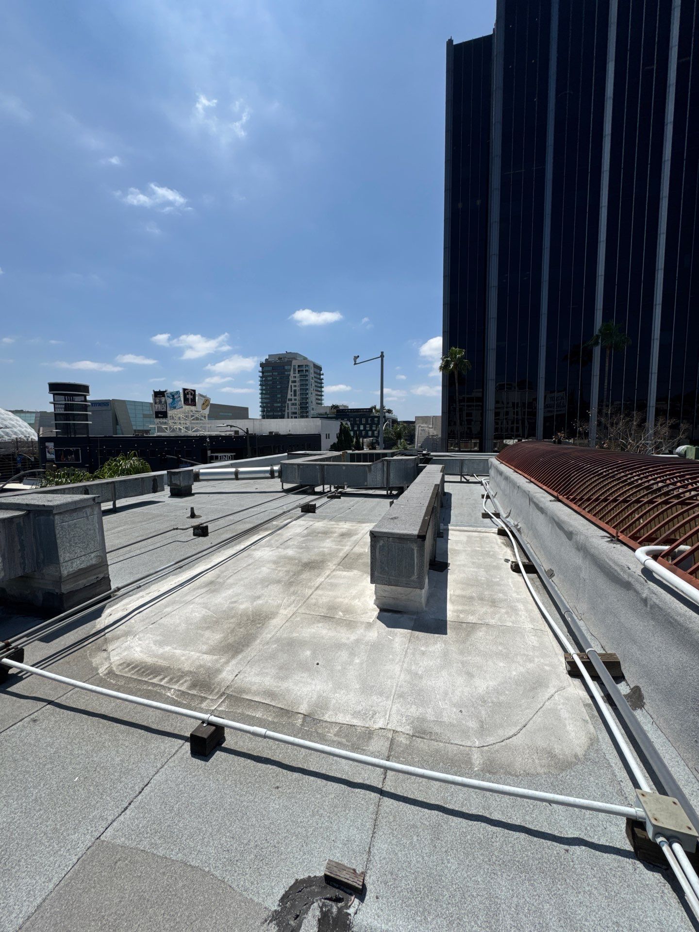 Silicone Coating - Commercial Property in Hollywood by Hull Brothers Roofing
