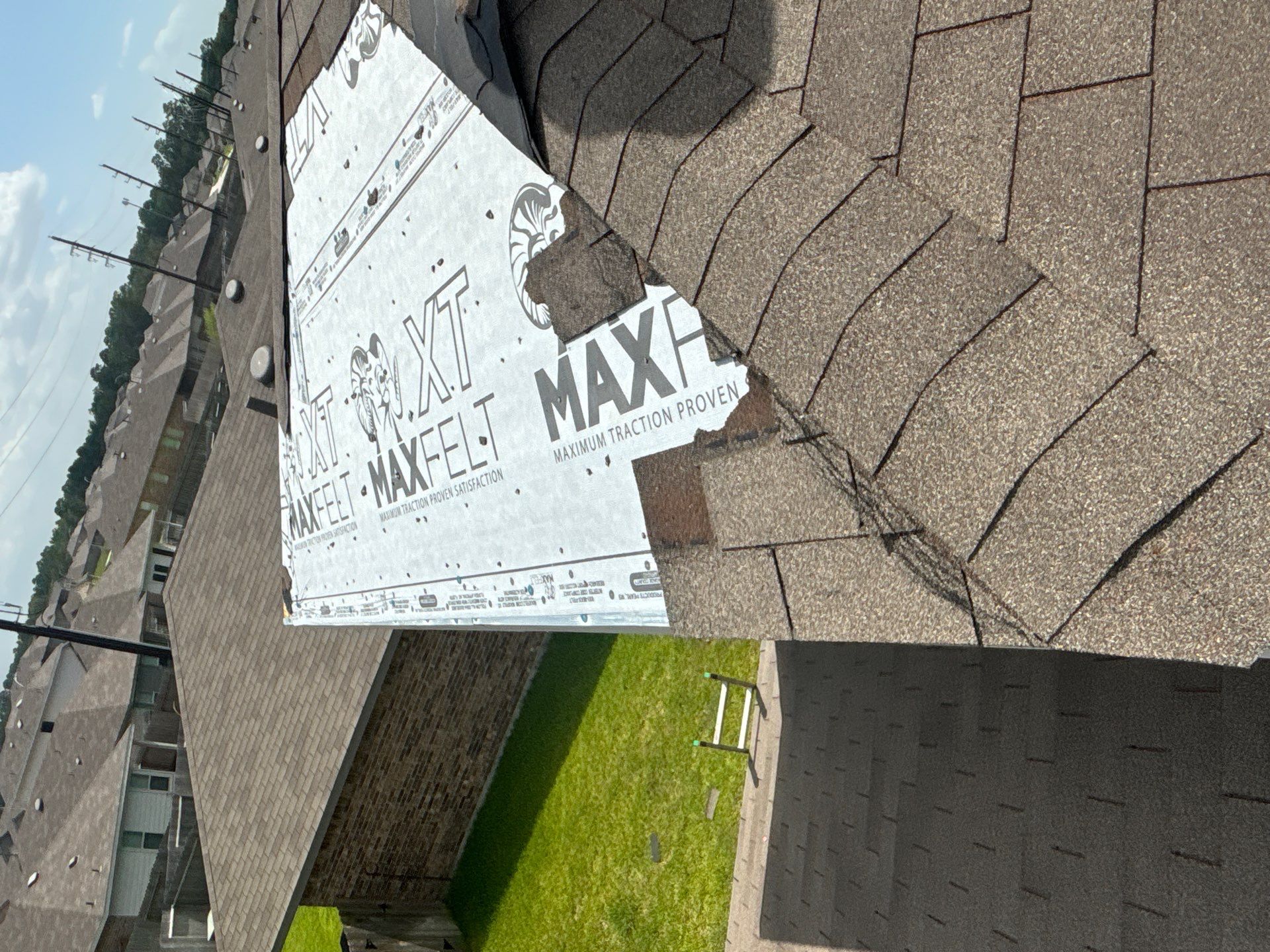 Residential Roofing Repair using Owen's Corning Duration (Lifetime) Shingles by Roof Repair Company