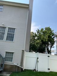 Gutter Cleaning in Roxbury, NJ — Gallo Bros job photo