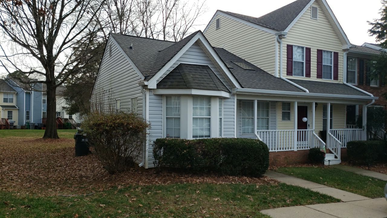 Gutter Cleaning using water by G&H Home Tech Pros LLC