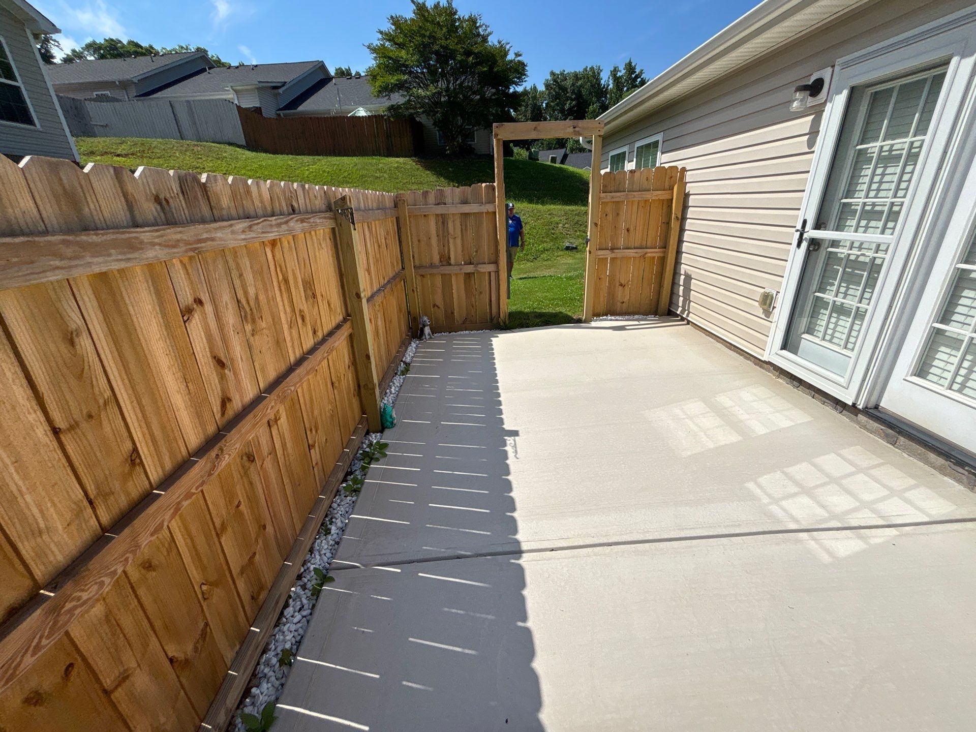 Fence using Wood Sealant by DuraSeal