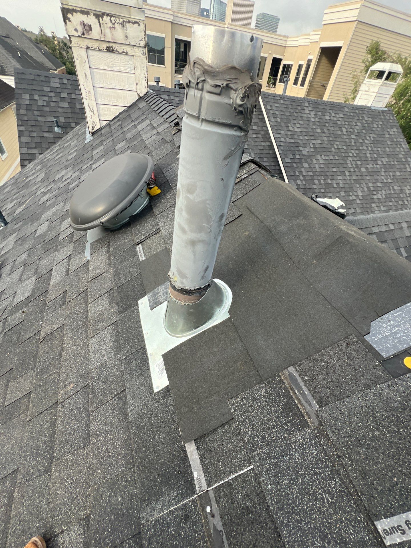 Residential Roofing Repair using Owen's Corning Duration (Lifetime) Shingles by Roof Repair Services LLC